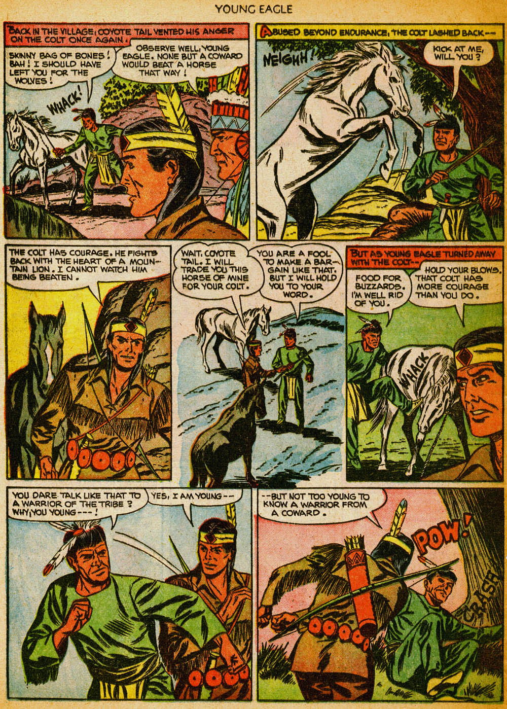 Read online Young Eagle comic -  Issue #10 - 28