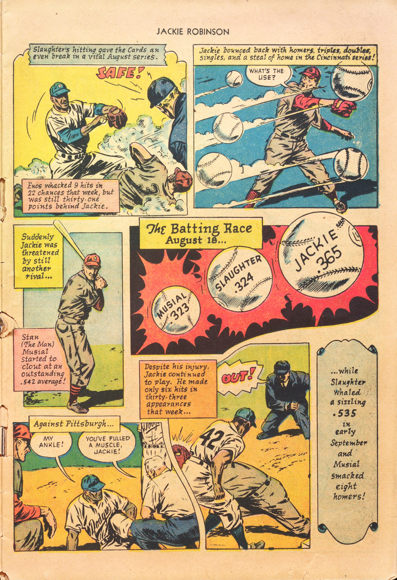 Read online Jackie Robinson comic -  Issue #4 - 11