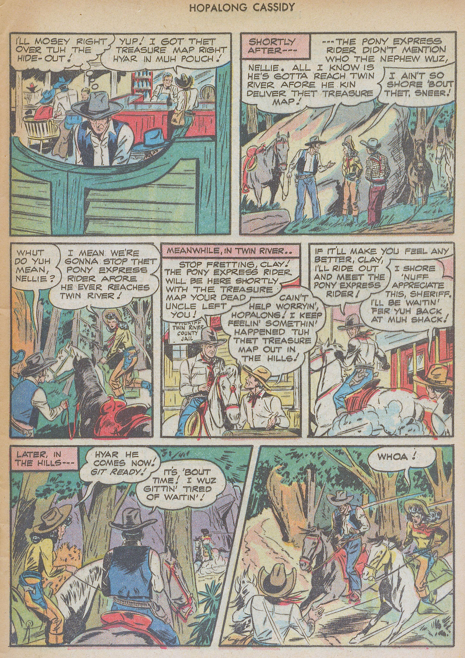 Read online Hopalong Cassidy comic -  Issue #20 - 5