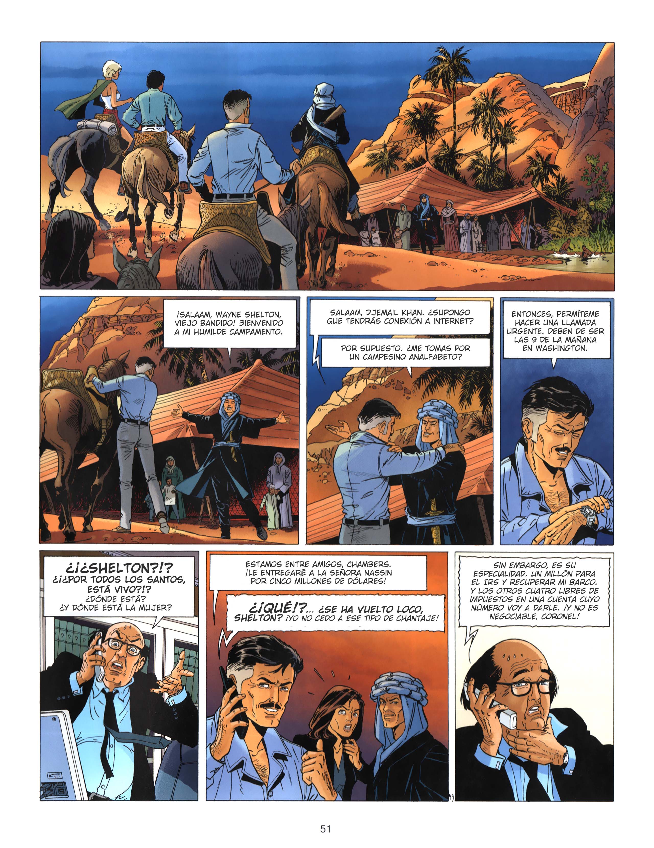 Read online Wayne Shelton comic -  Issue #12 - 53