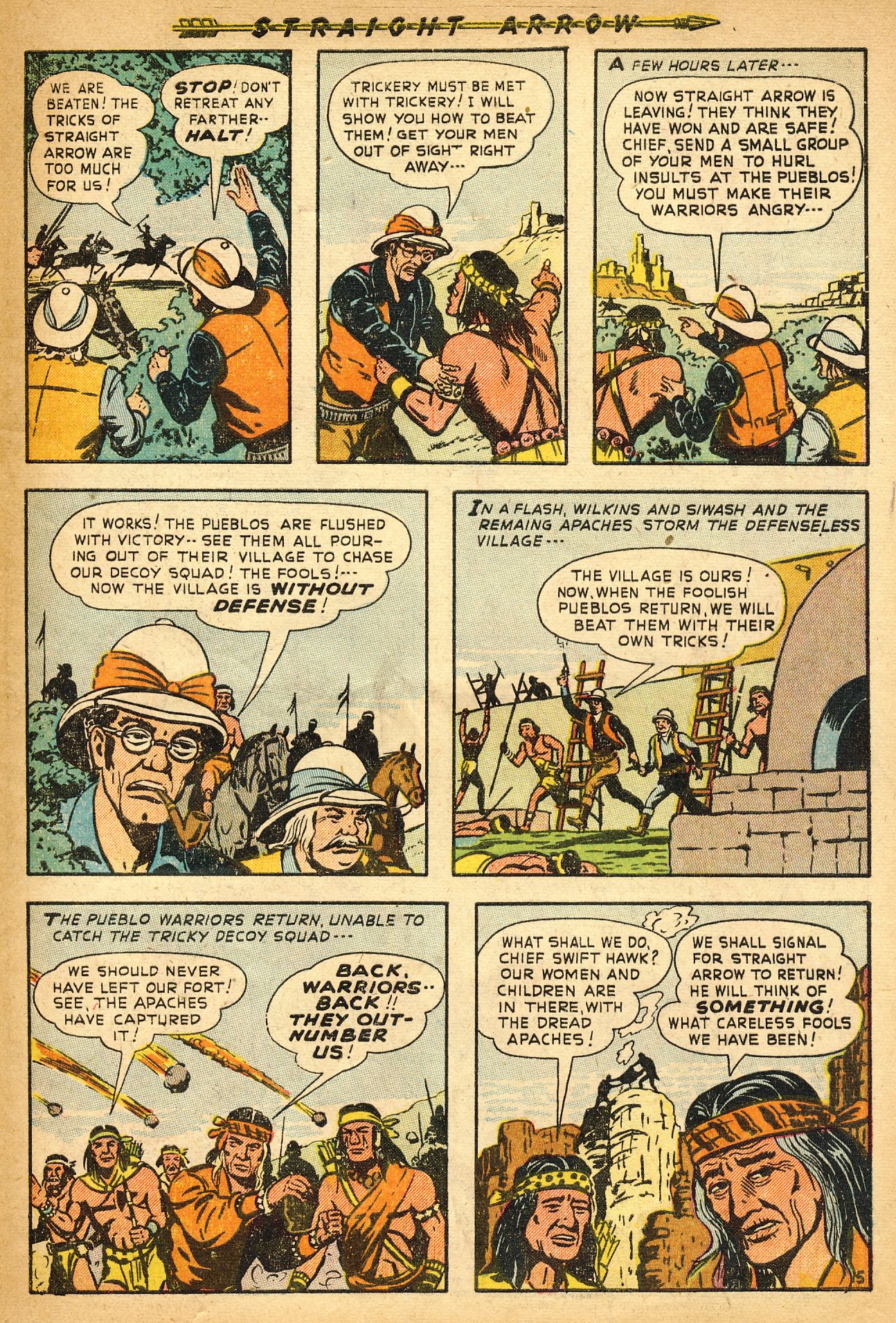 Read online Straight Arrow comic -  Issue #9 - 31