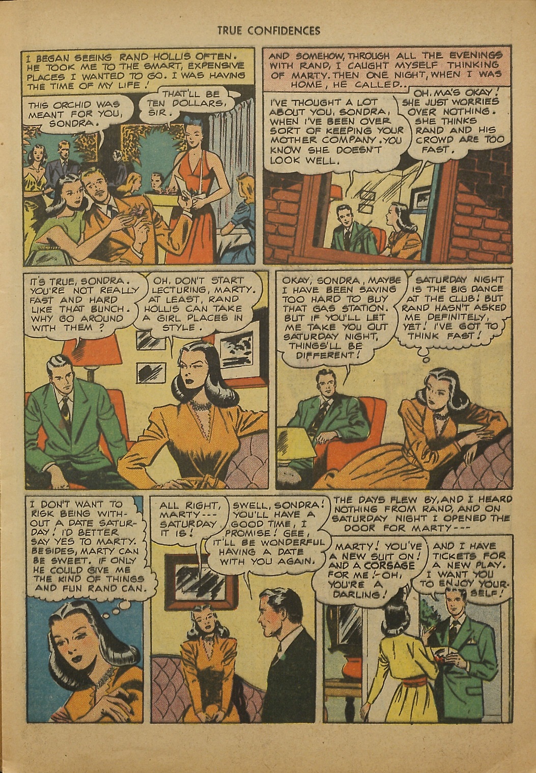 Read online True Confidences comic -  Issue #1 - 17