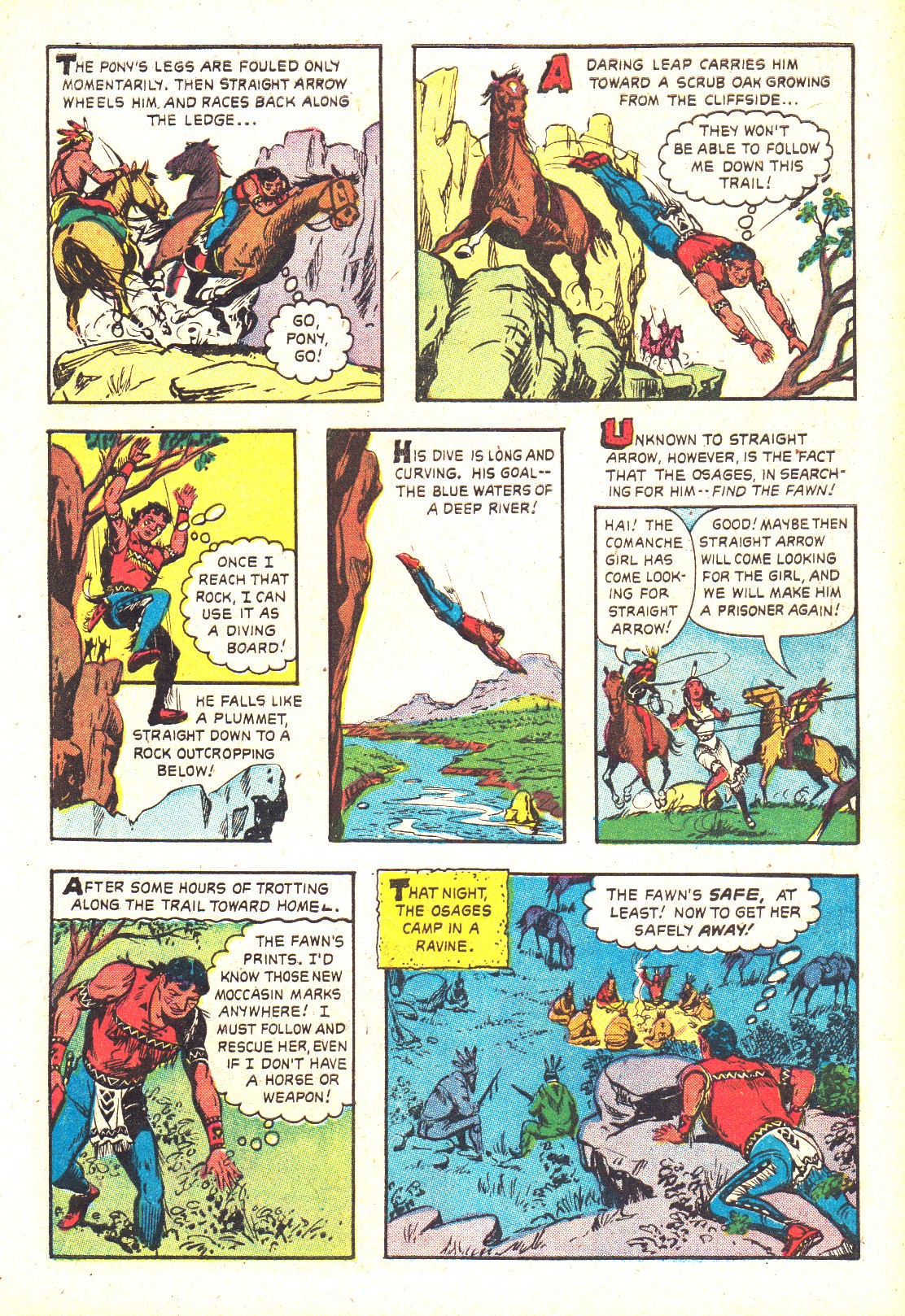 Read online Straight Arrow comic -  Issue #54 - 7