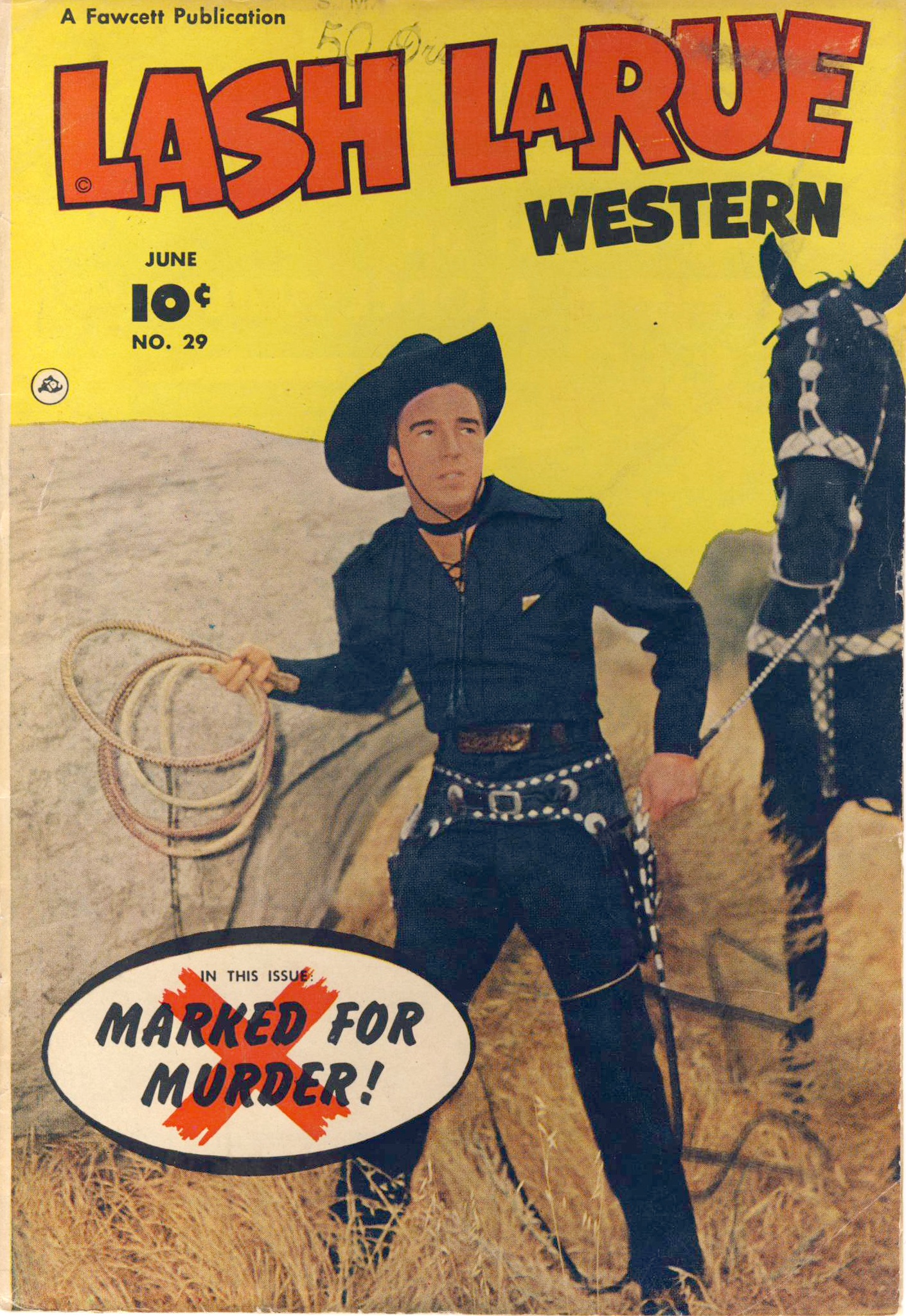 Read online Lash Larue Western (1949) comic -  Issue #29 - 1