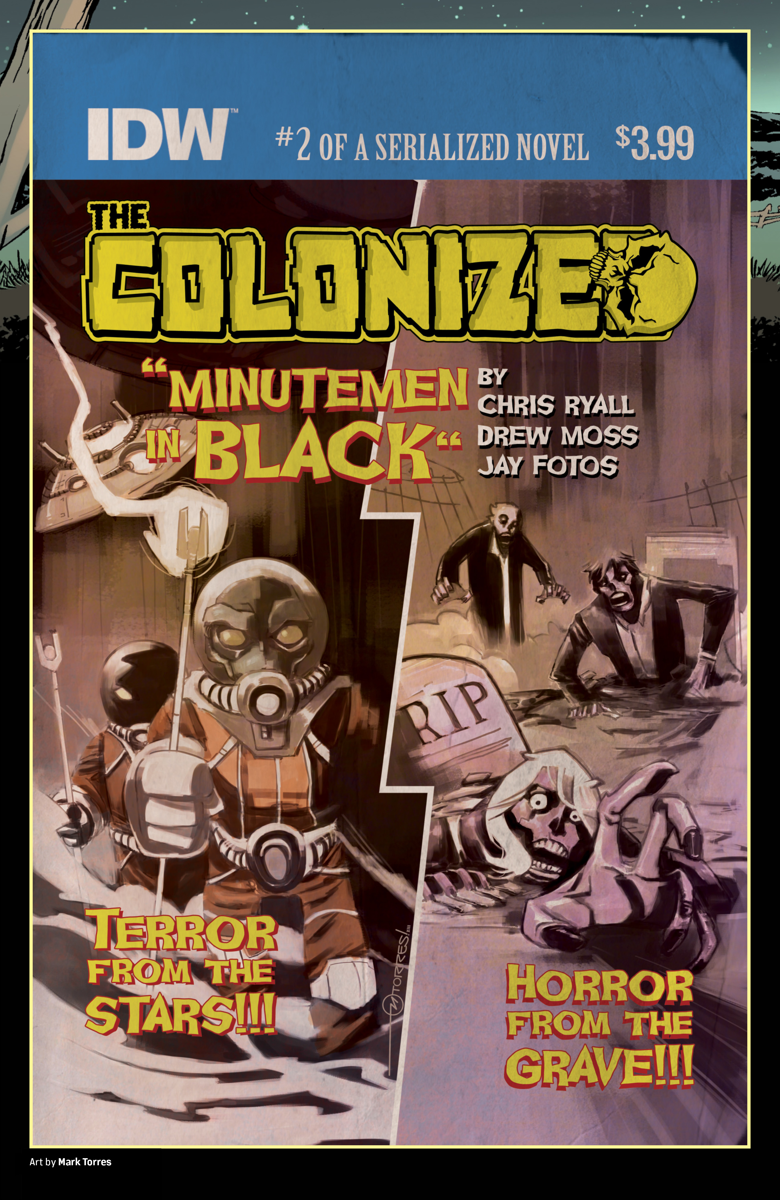 Read online The Colonized: Zombies vs. Aliens comic -  Issue # TPB - 103