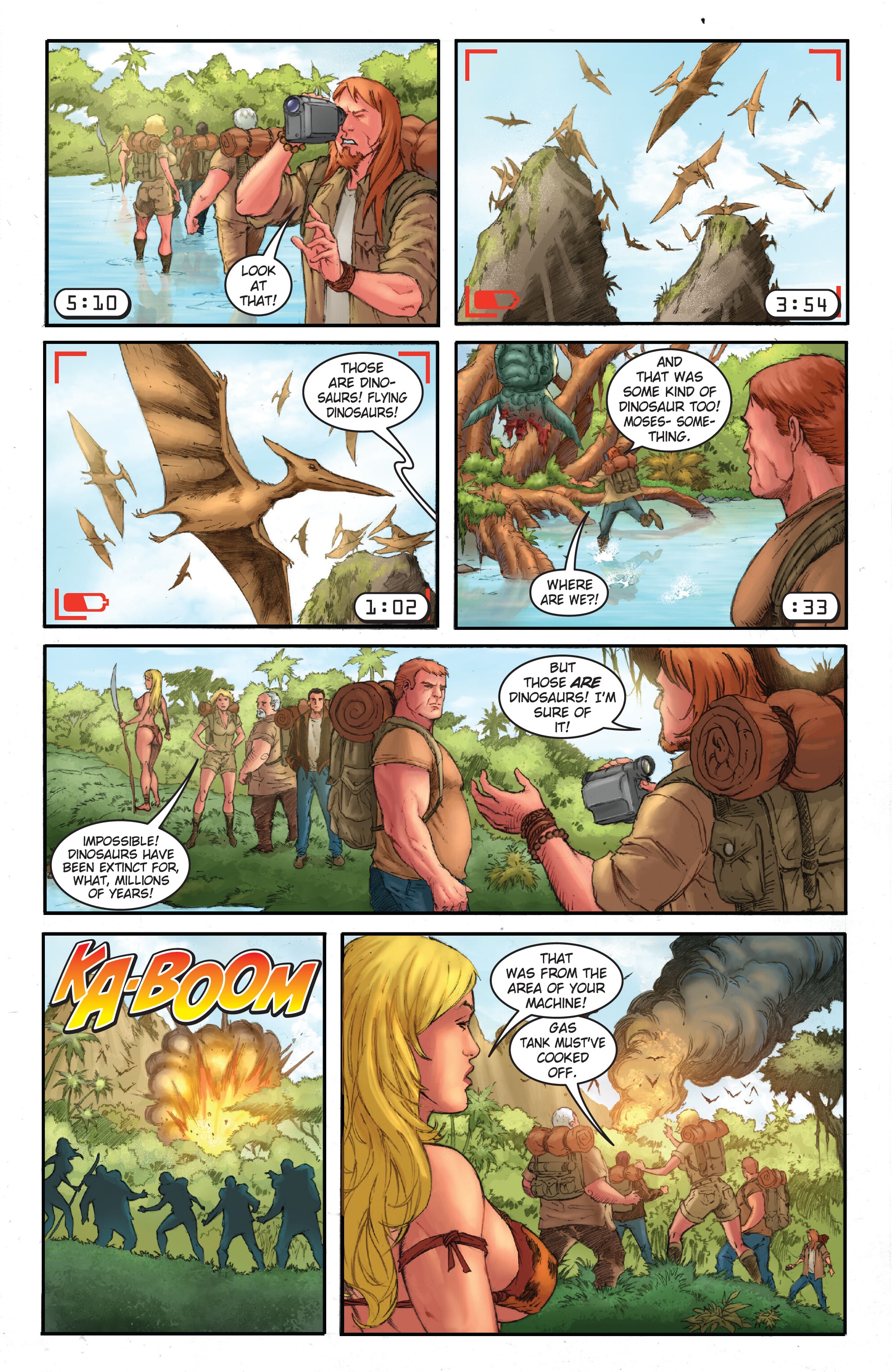 Read online Frank Cho's Jungle Girl: The Complete Omnibus comic -  Issue # TPB (Part 1) - 38