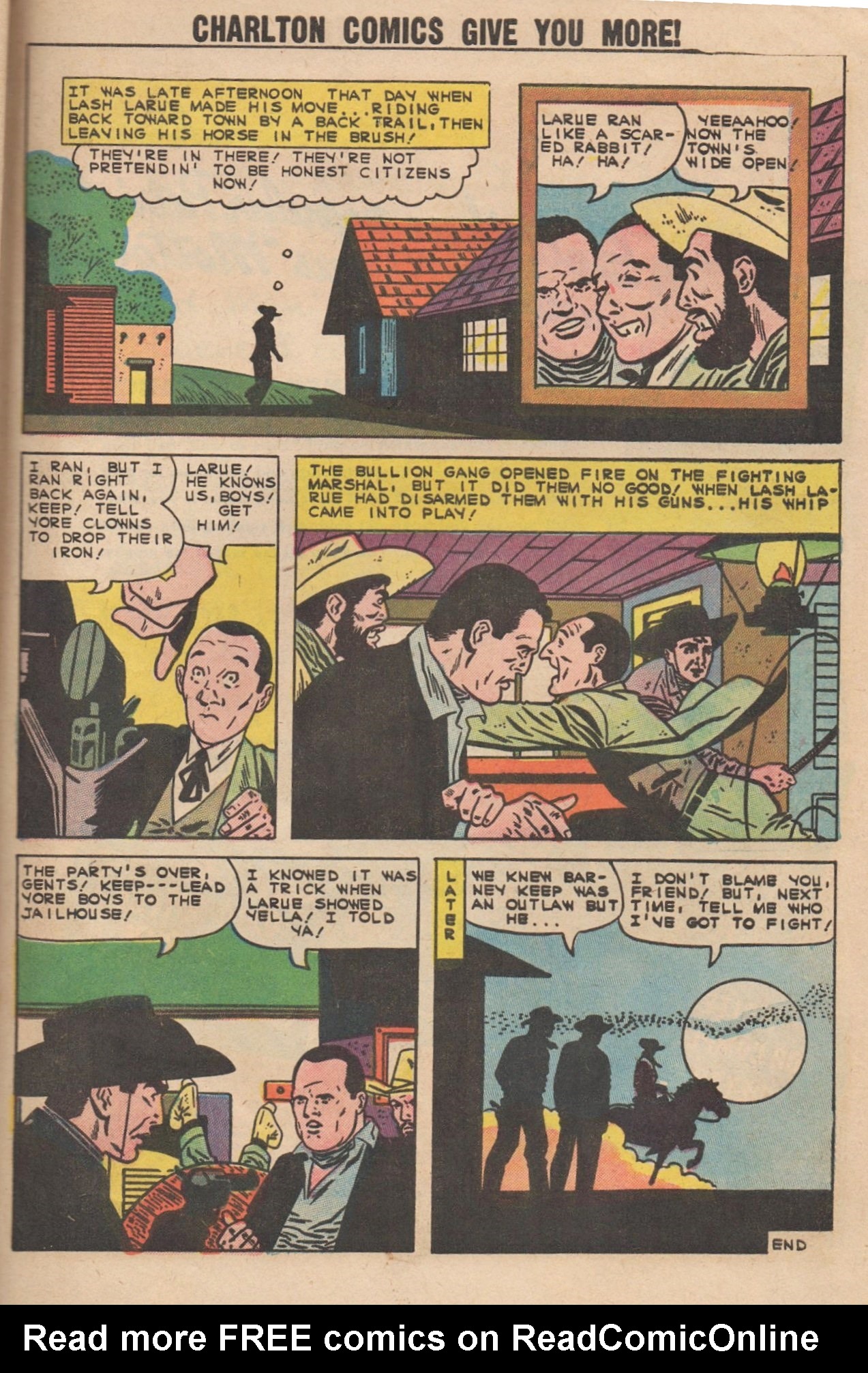 Read online Lash Larue Western (1949) comic -  Issue #80 - 33