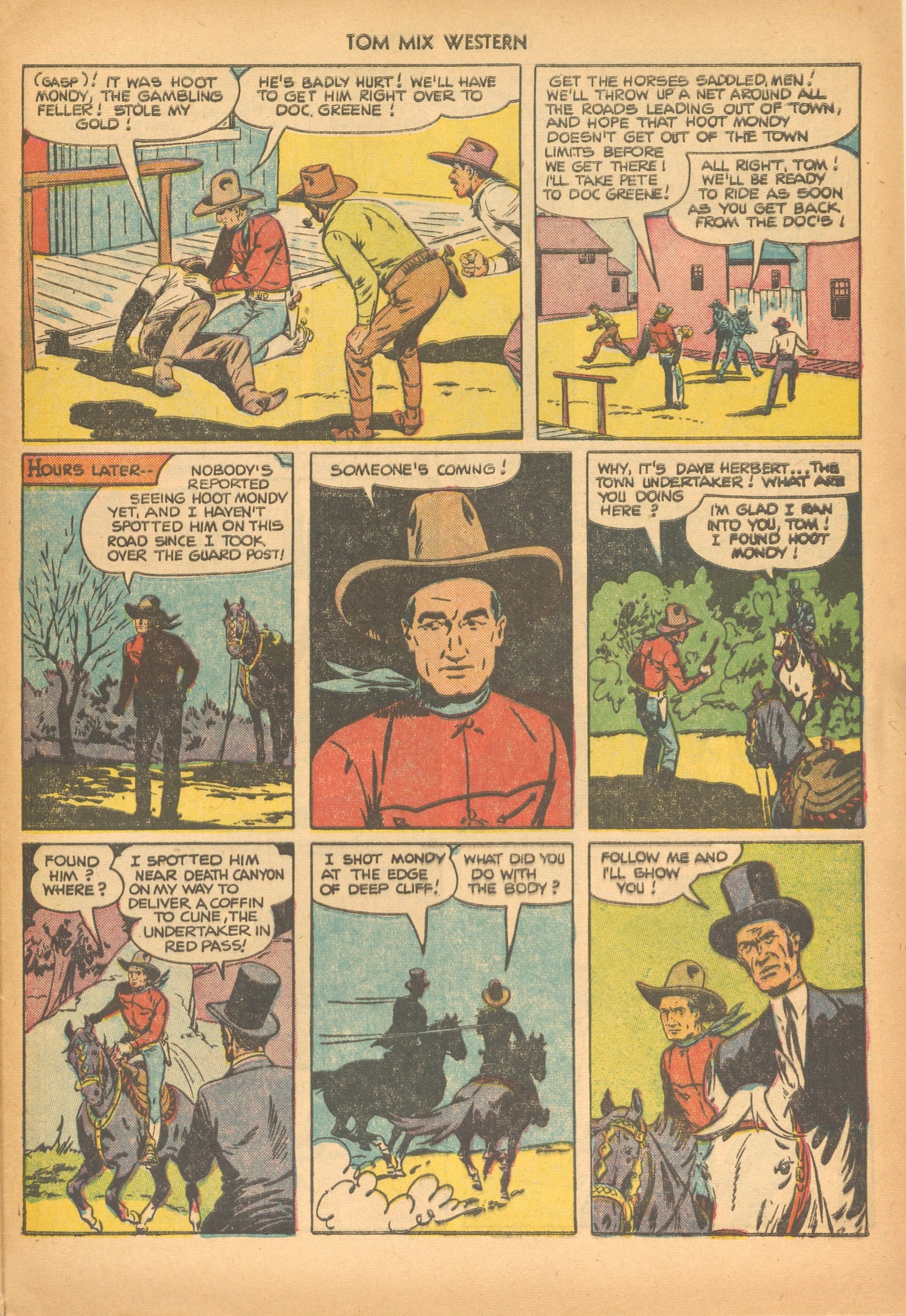Read online Tom Mix Western (1948) comic -  Issue #49 - 29
