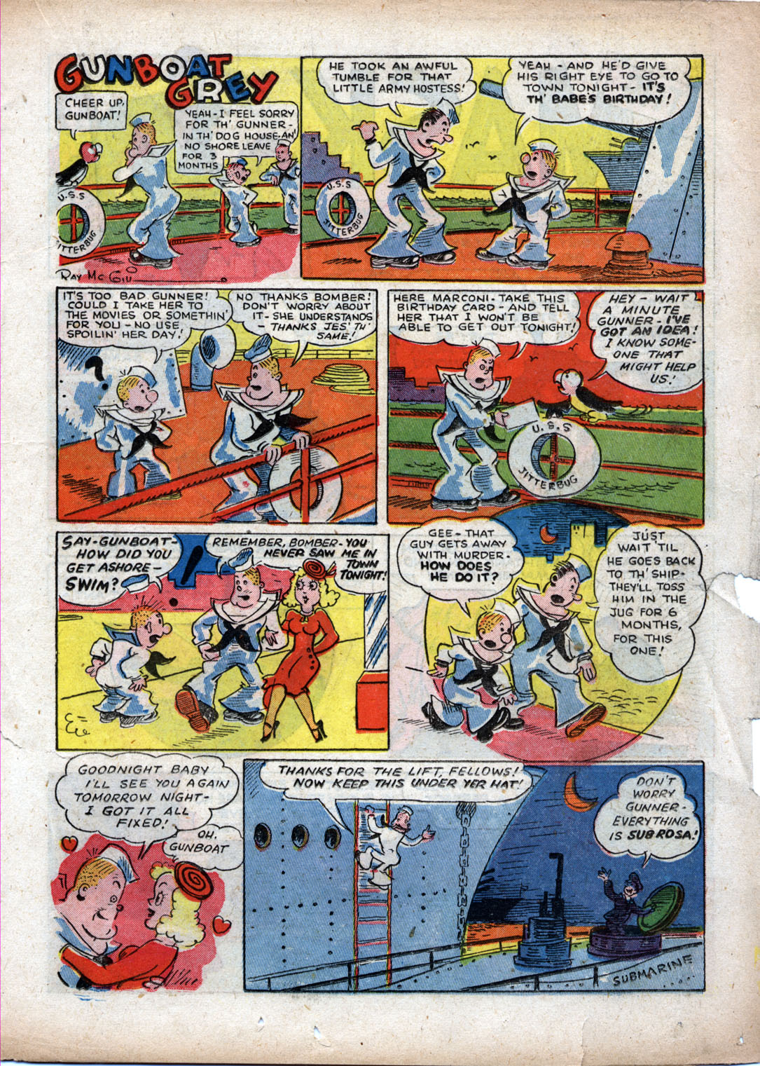 Read online Exciting Comics comic -  Issue #18 - 35