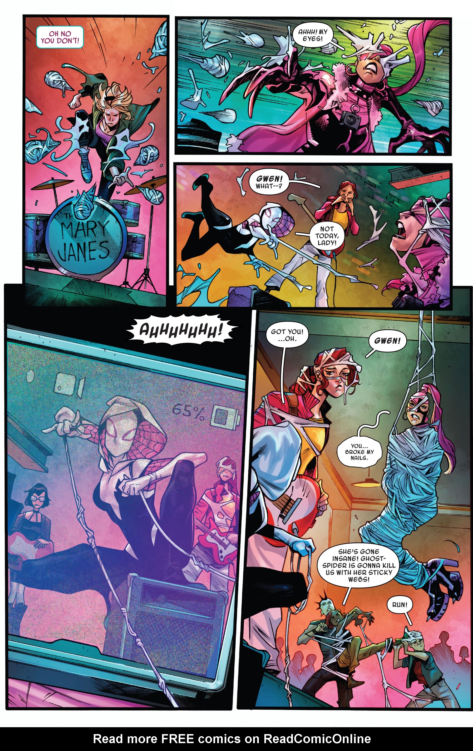 Read online Spider-Gwen: Smash comic -  Issue #1 - 6