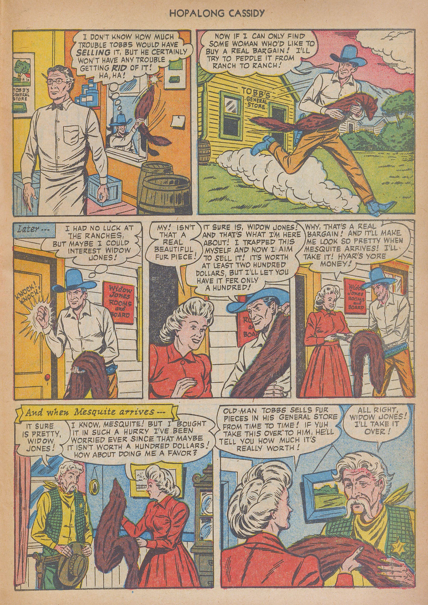 Read online Hopalong Cassidy comic -  Issue #51 - 27