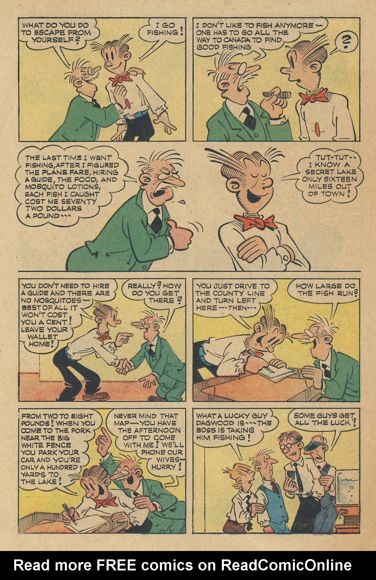 Read online Blondie Comics (1960) comic -  Issue #150 - 14