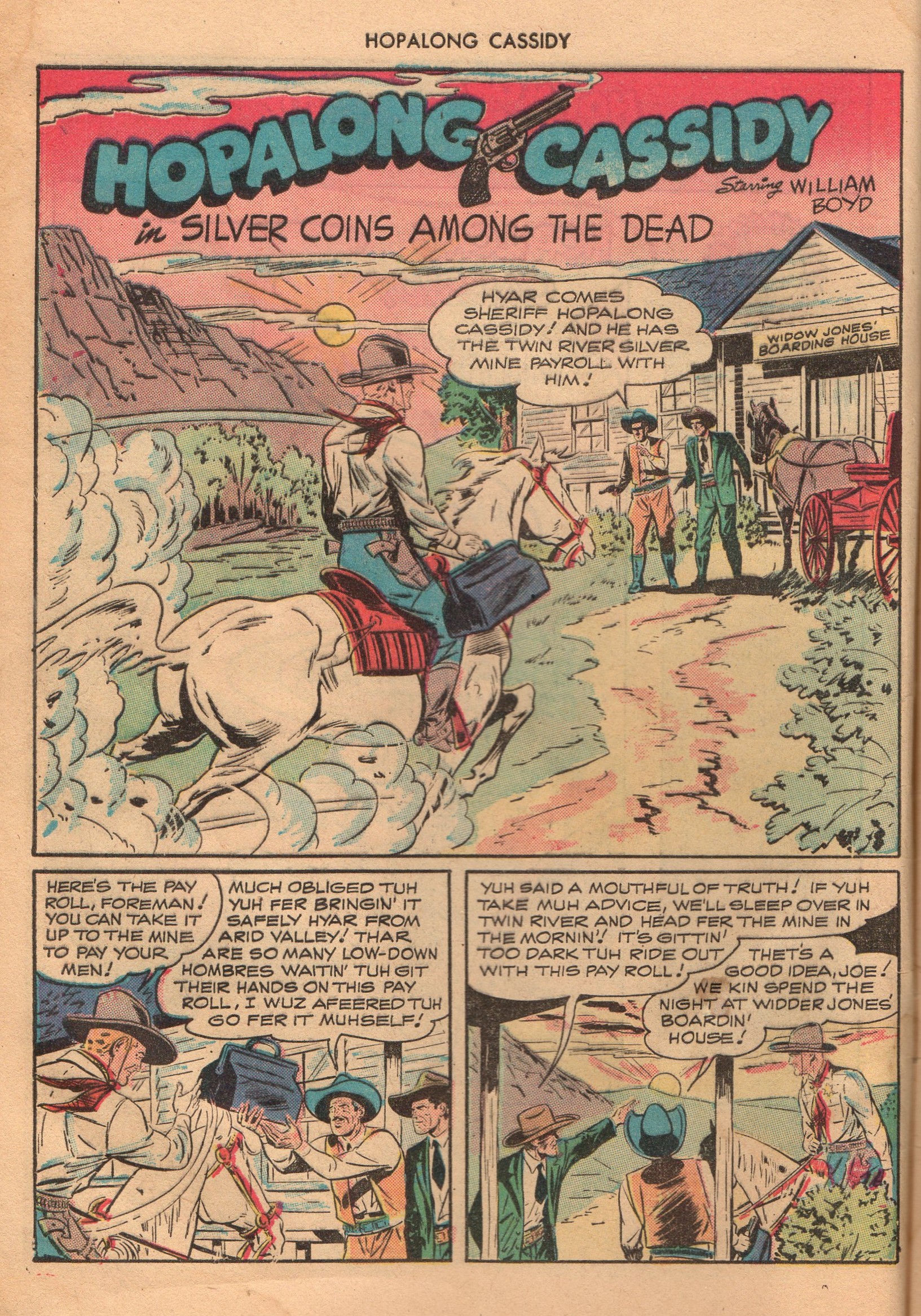 Read online Hopalong Cassidy comic -  Issue #19 - 4