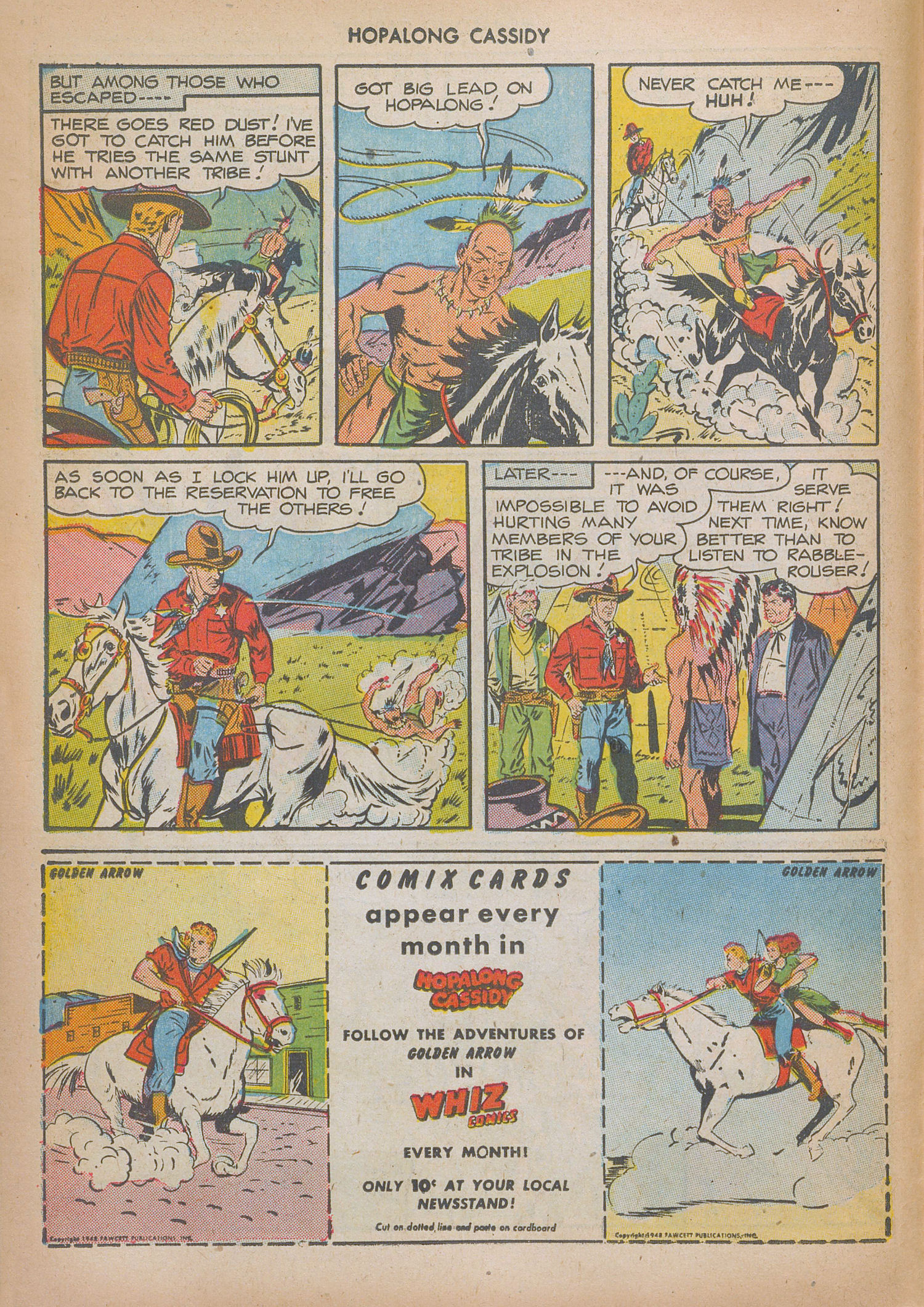 Read online Hopalong Cassidy comic -  Issue #28 - 12