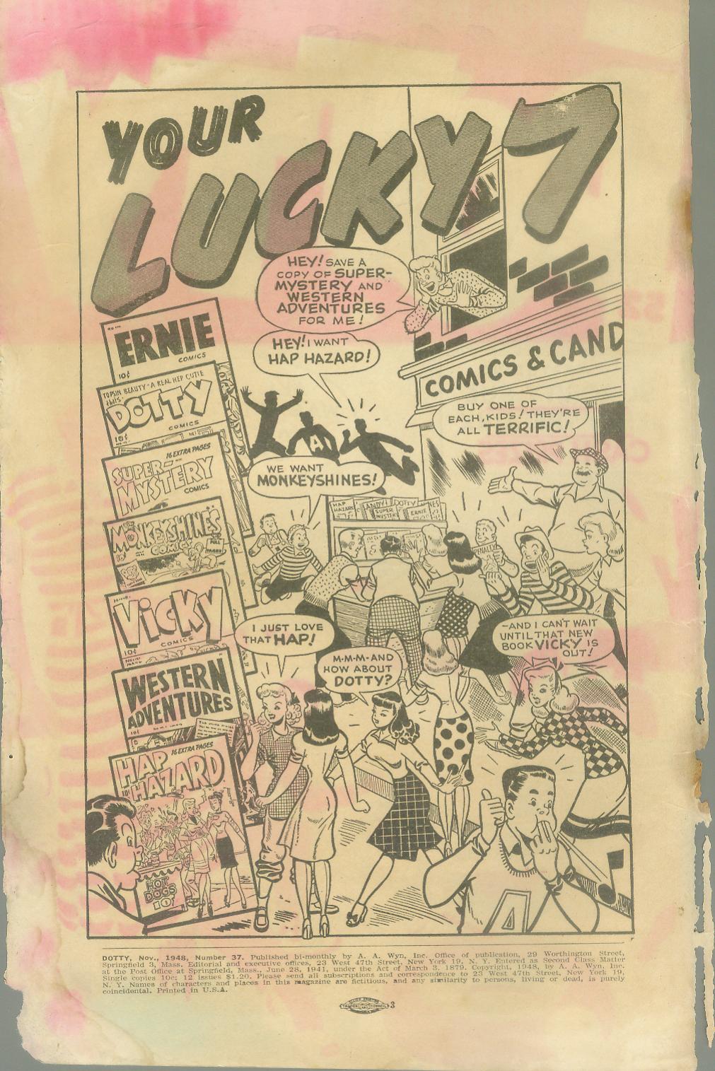 Read online Dotty comic -  Issue #37 - 2
