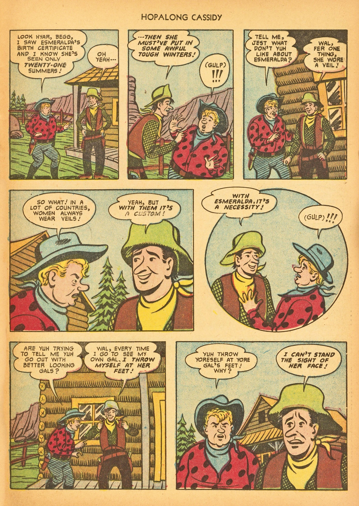 Read online Hopalong Cassidy comic -  Issue #54 - 41