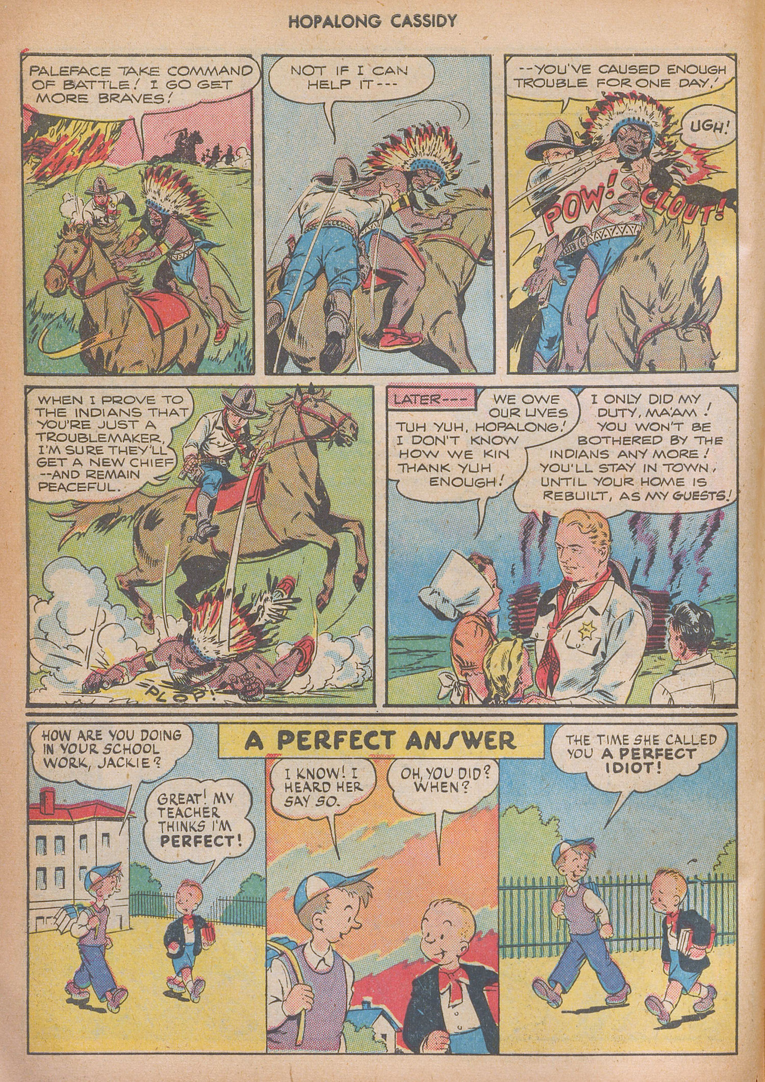 Read online Hopalong Cassidy comic -  Issue #9 - 12