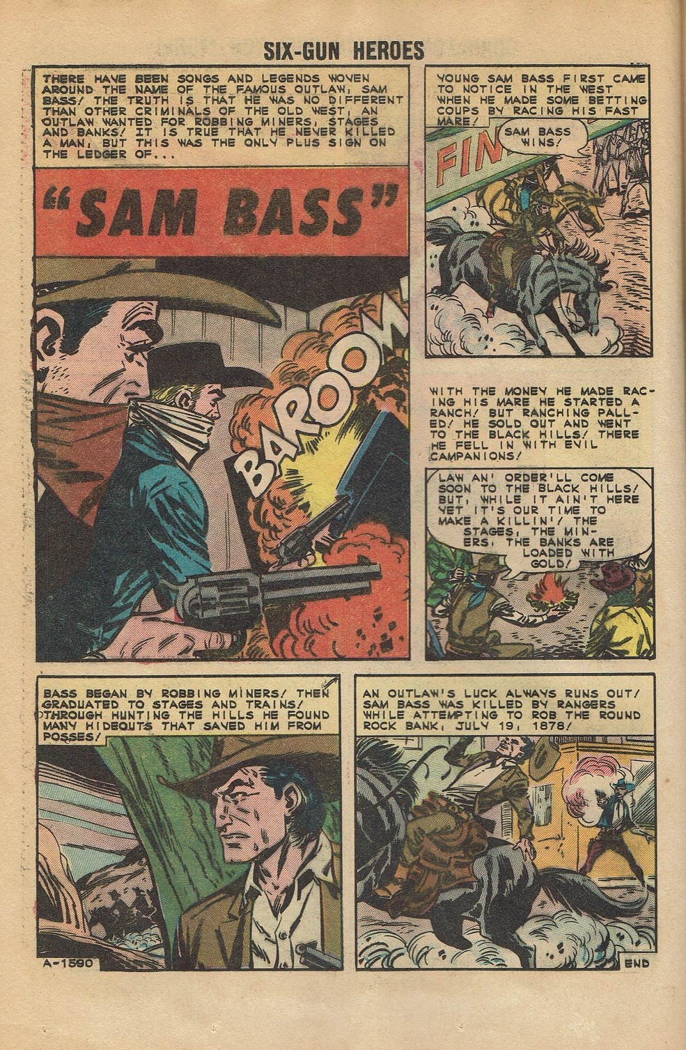 Read online Six-Gun Heroes comic -  Issue #71 - 24