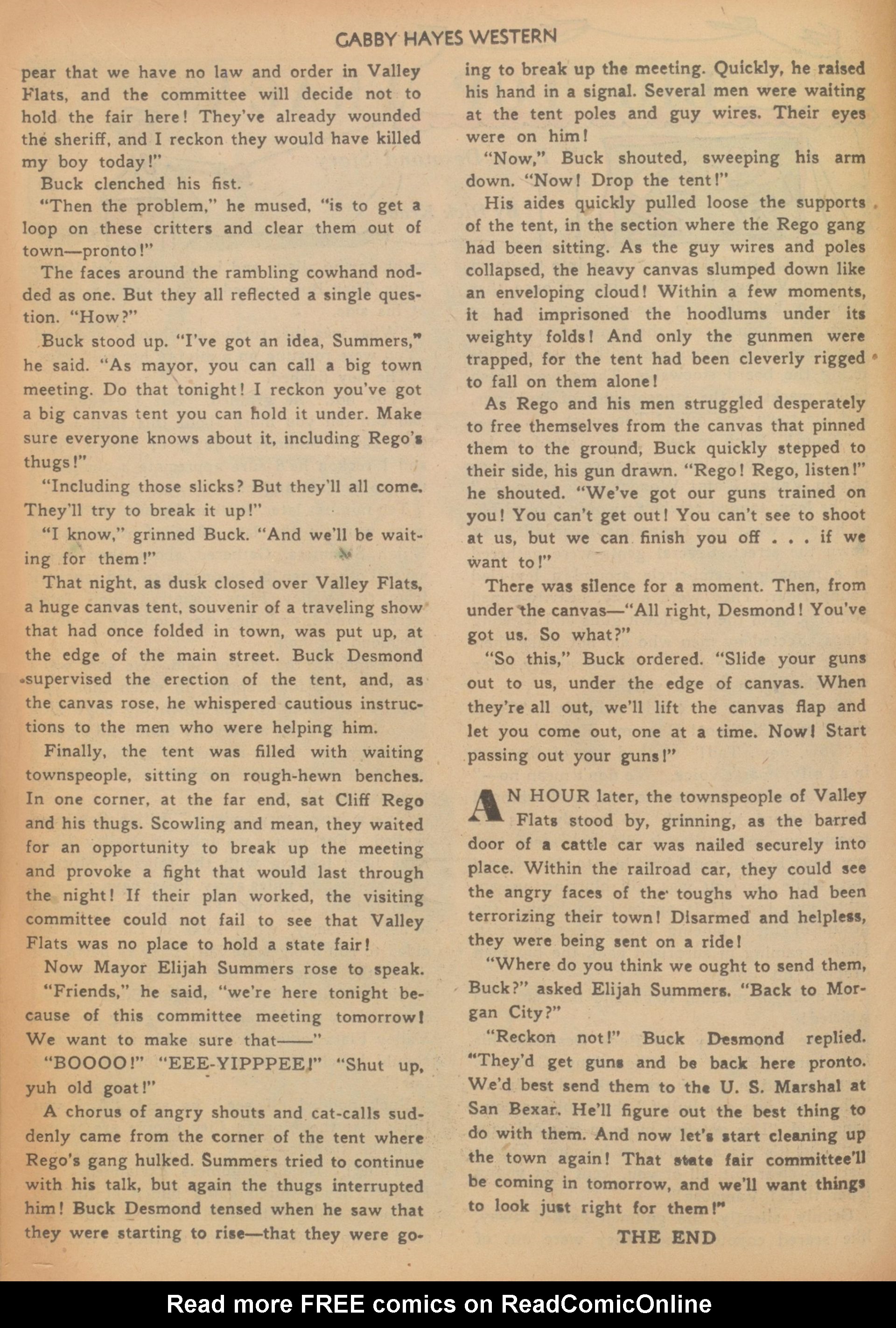 Read online Gabby Hayes Western comic -  Issue #30 - 14