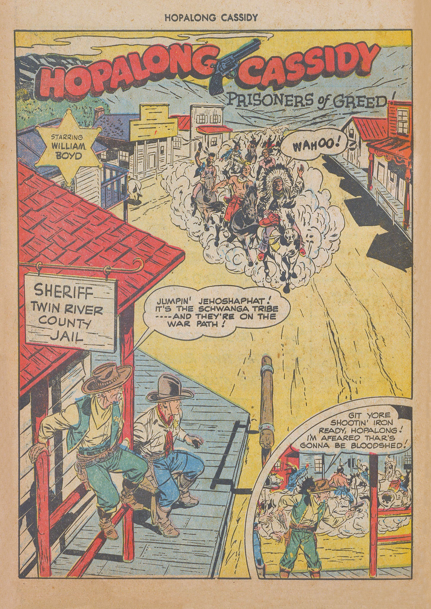 Read online Hopalong Cassidy comic -  Issue #25 - 4