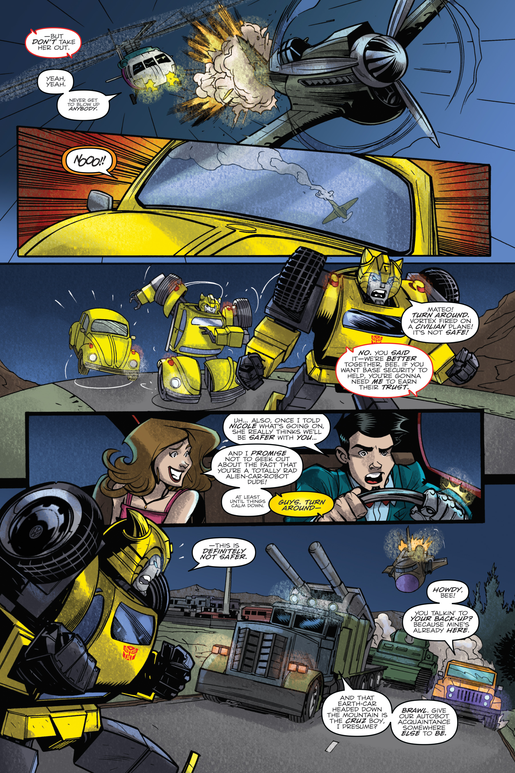 Read online Transformers: Bumblebee - Win If You Dare comic -  Issue # TPB - 54