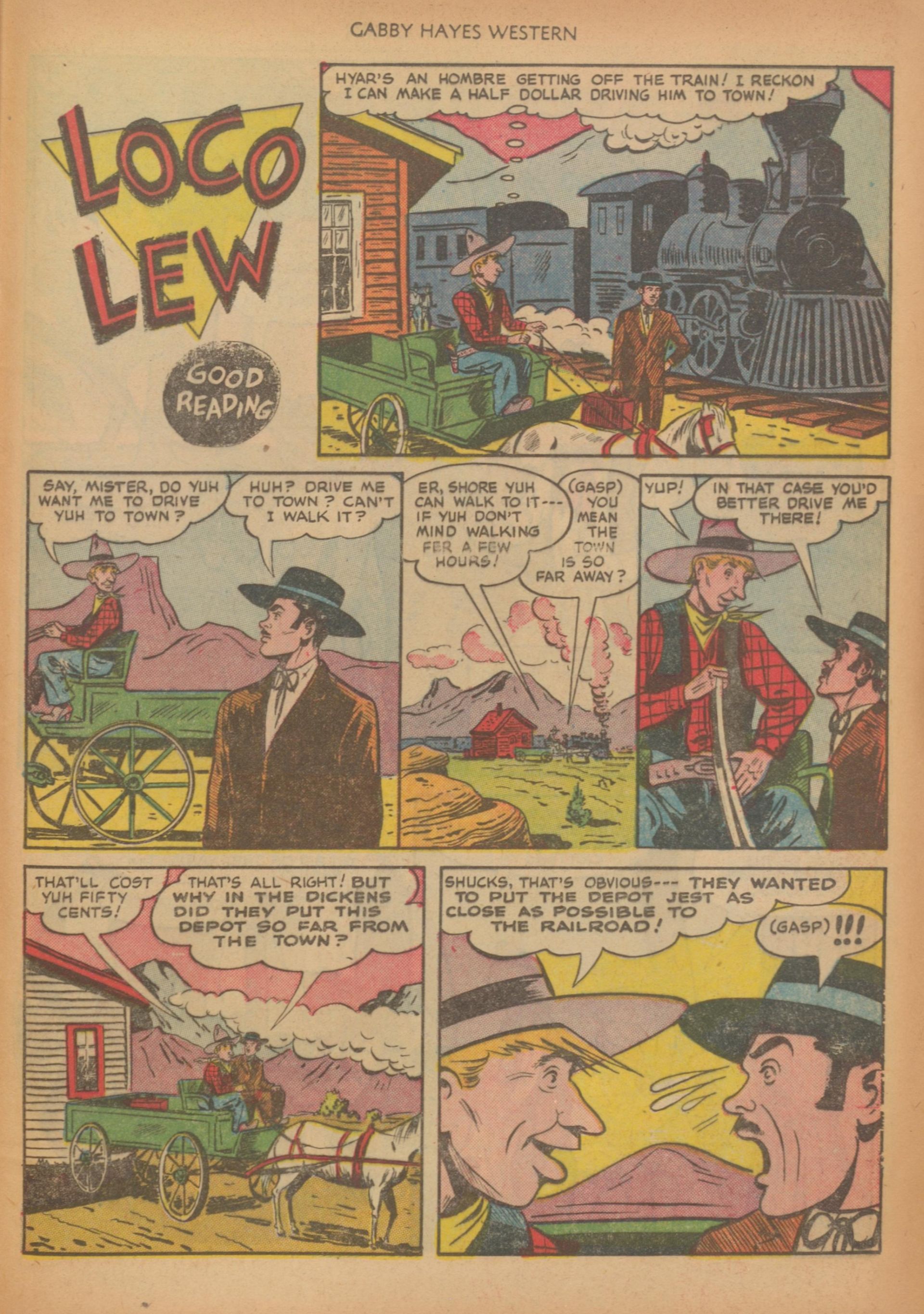 Read online Gabby Hayes Western comic -  Issue #29 - 41