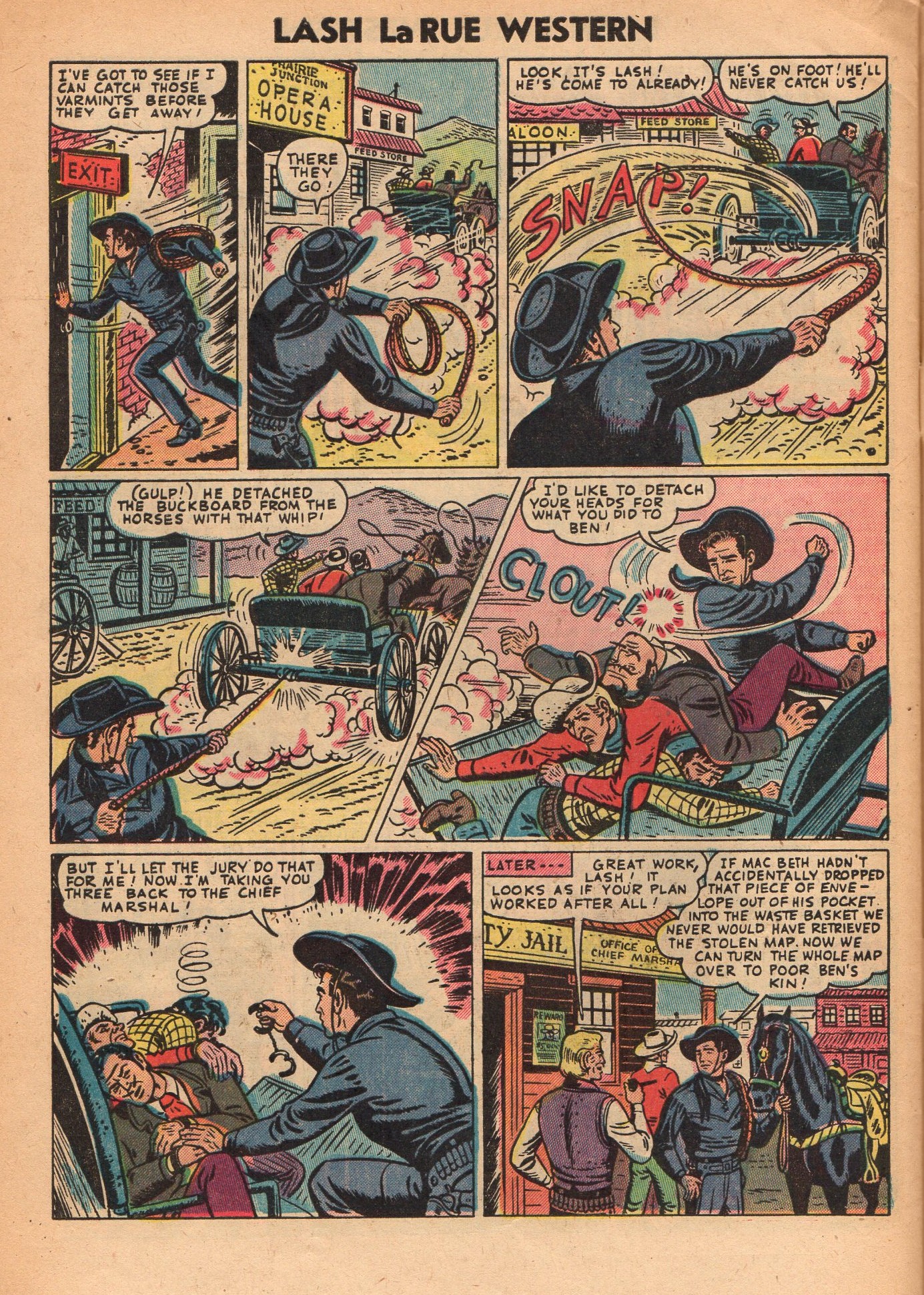 Read online Lash Larue Western (1949) comic -  Issue #48 - 32