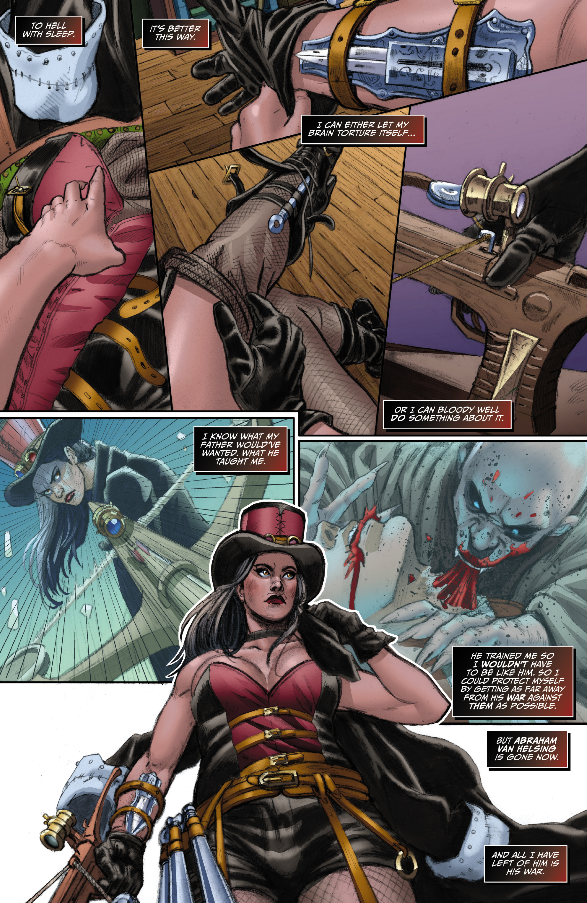 Read online Van Helsing: Vampire Hunter comic -  Issue #1 - 7