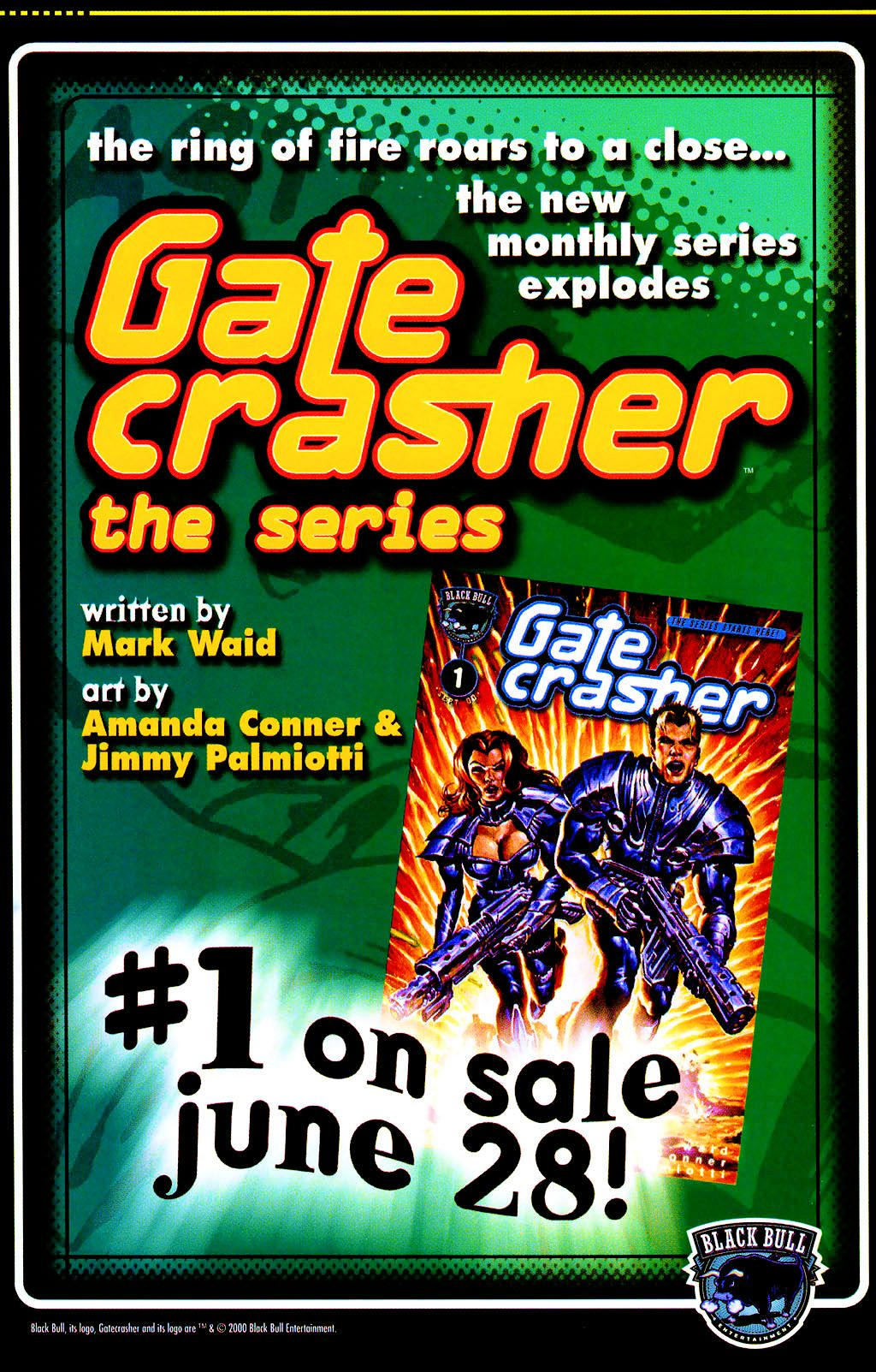 Read online Gatecrasher: Ring of Fire comic -  Issue #3 - 34