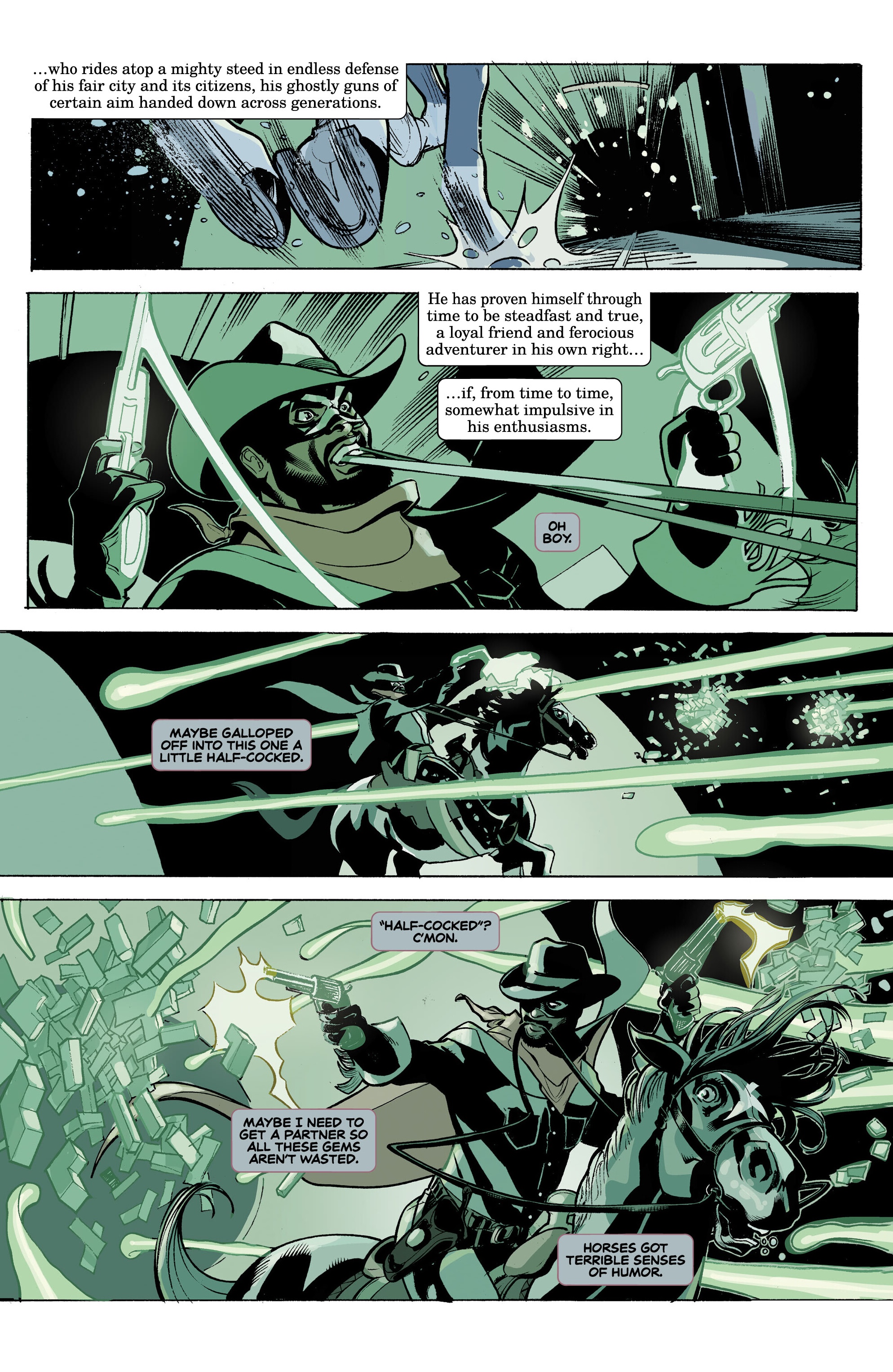 Read online Adventureman: Ghost Lights comic -  Issue #1 - 12