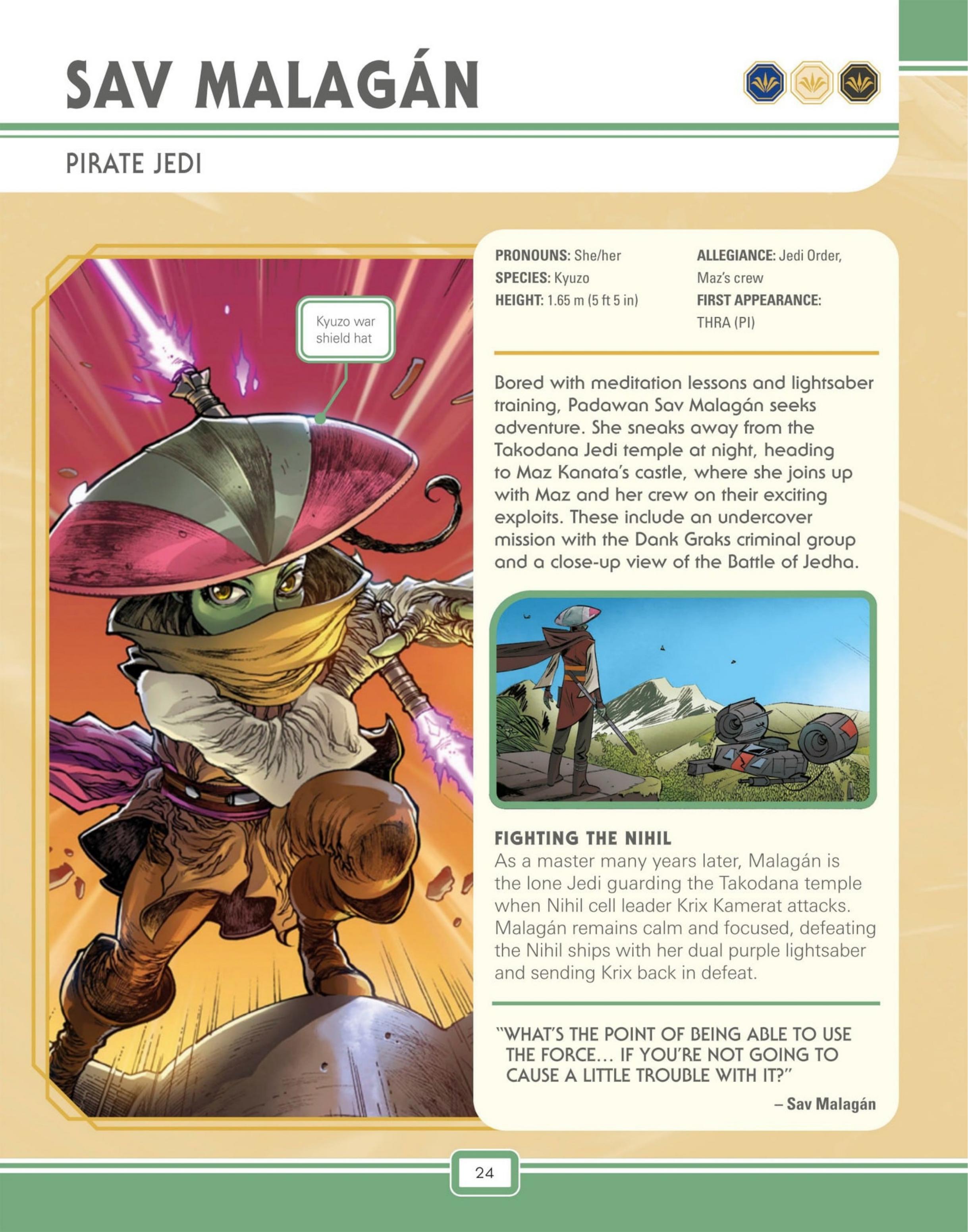 Read online Star Wars: The High Republic Character Encyclopedia comic -  Issue # TPB (Part 1) - 26