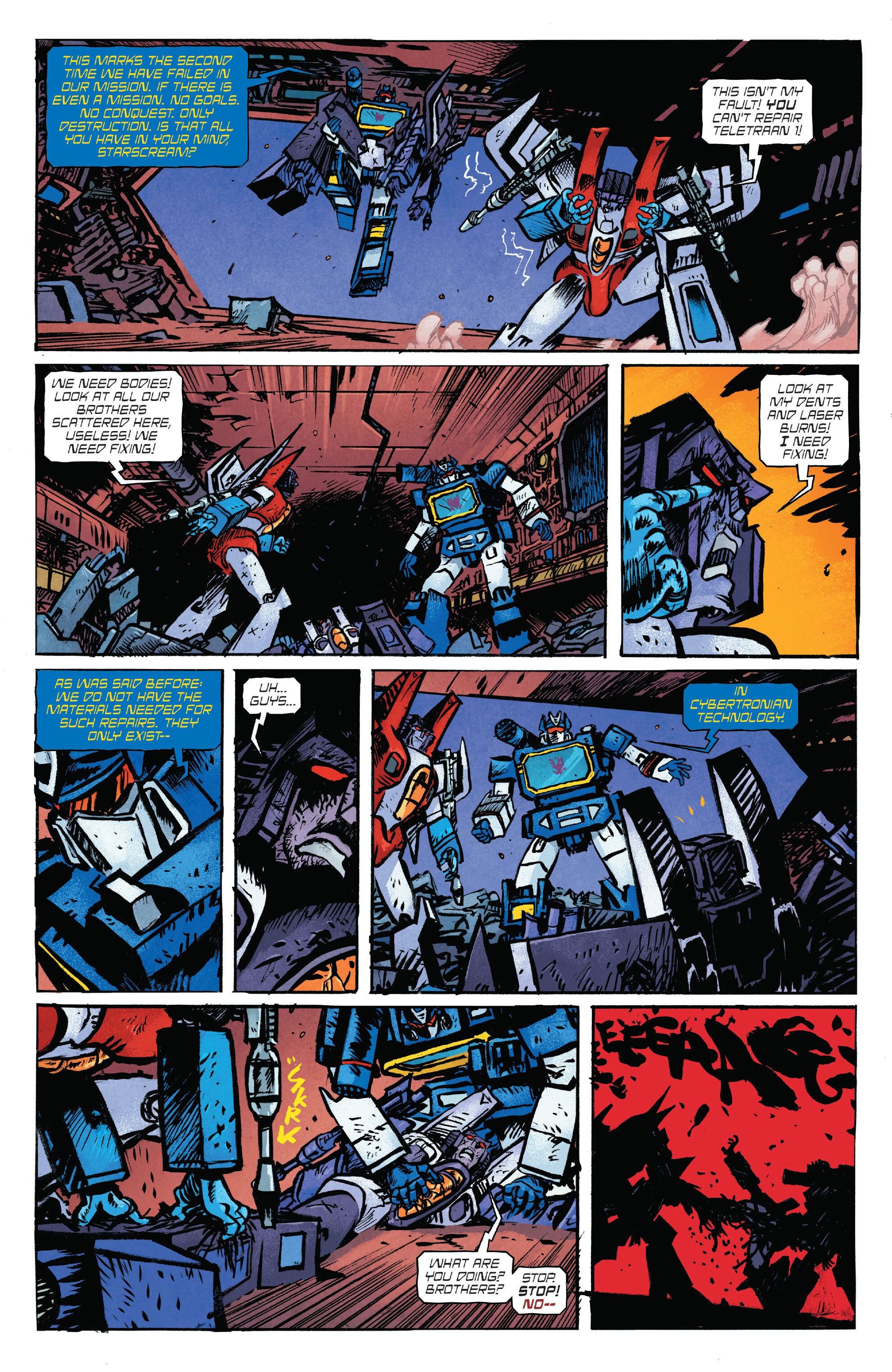 Read online Transformers (2023) comic -  Issue #4 - 16