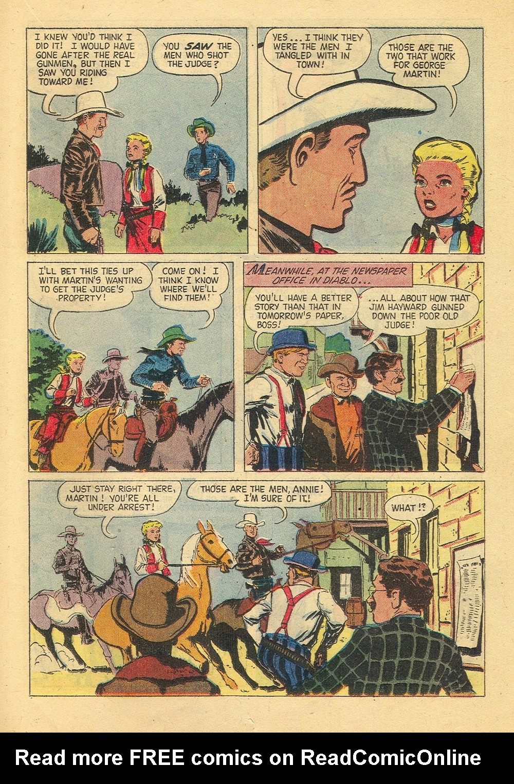 Read online Annie Oakley & Tagg comic -  Issue #12 - 21