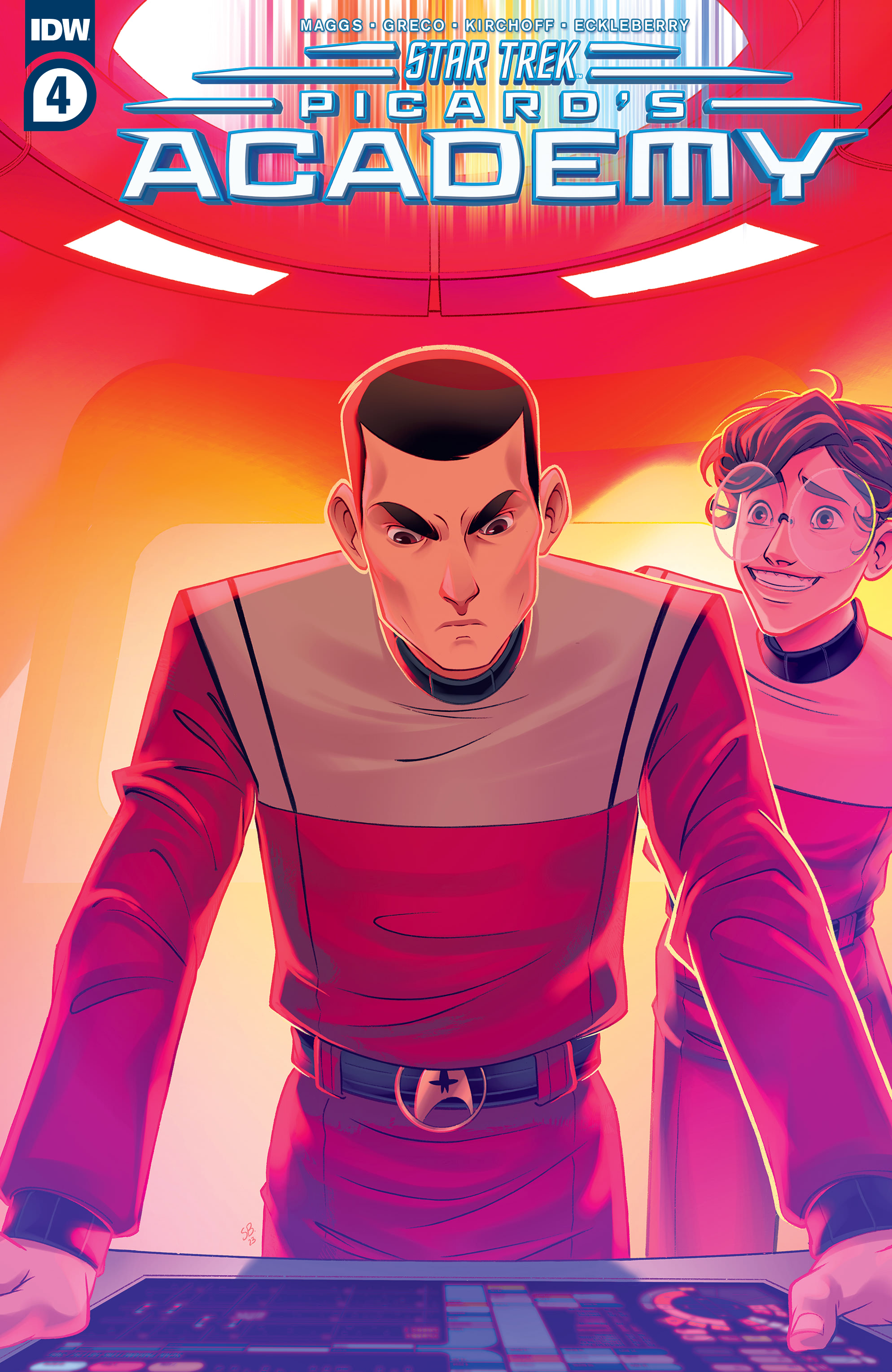 Read online Star Trek: Picard's Academy comic -  Issue #4 - 1