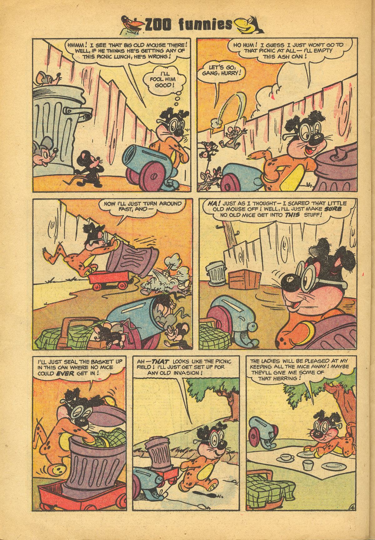 Read online Zoo Funnies comic -  Issue #7 - 22