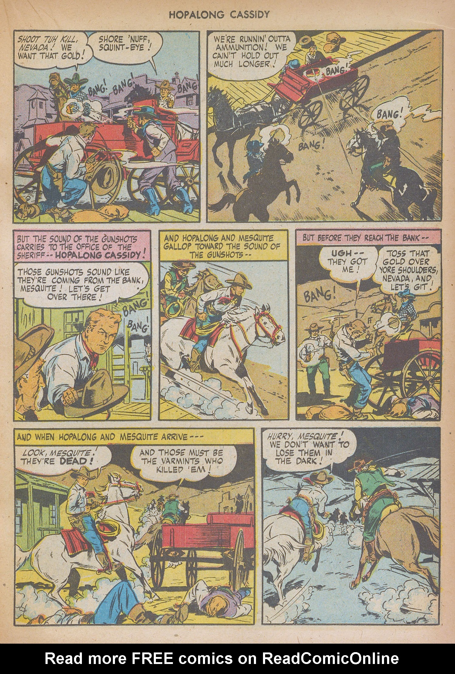 Read online Hopalong Cassidy comic -  Issue #6 - 25
