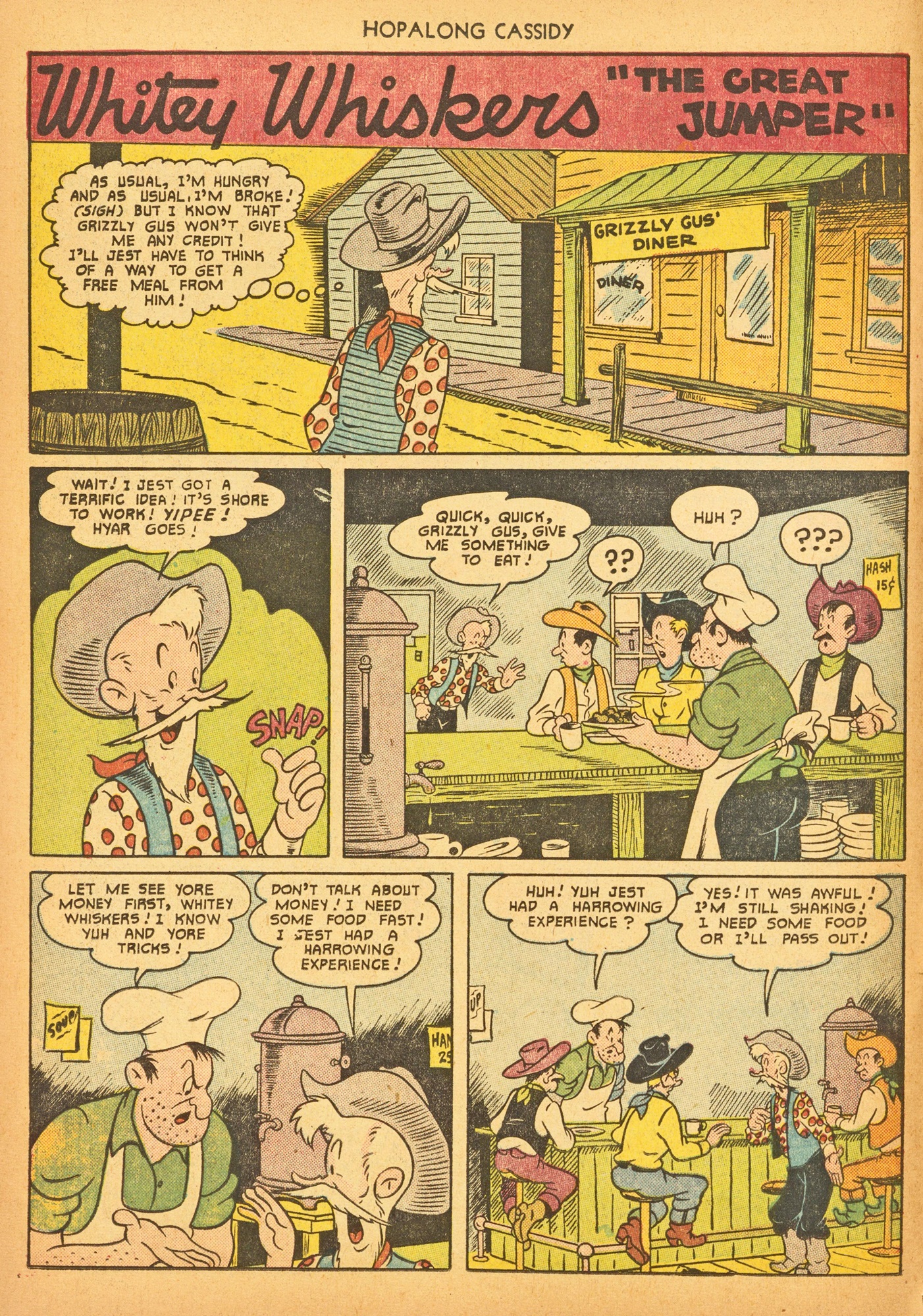 Read online Hopalong Cassidy comic -  Issue #54 - 14