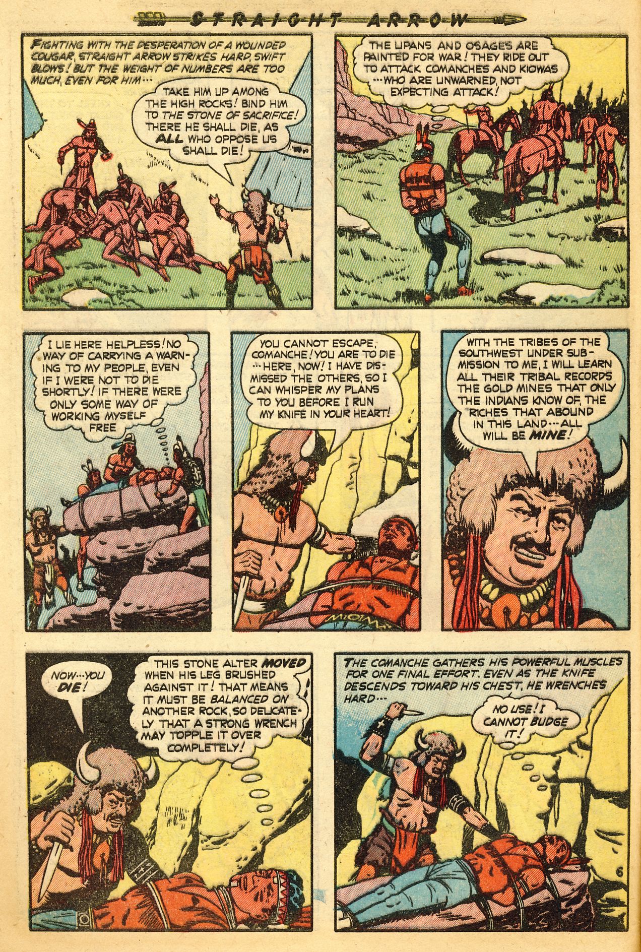 Read online Straight Arrow comic -  Issue #16 - 8