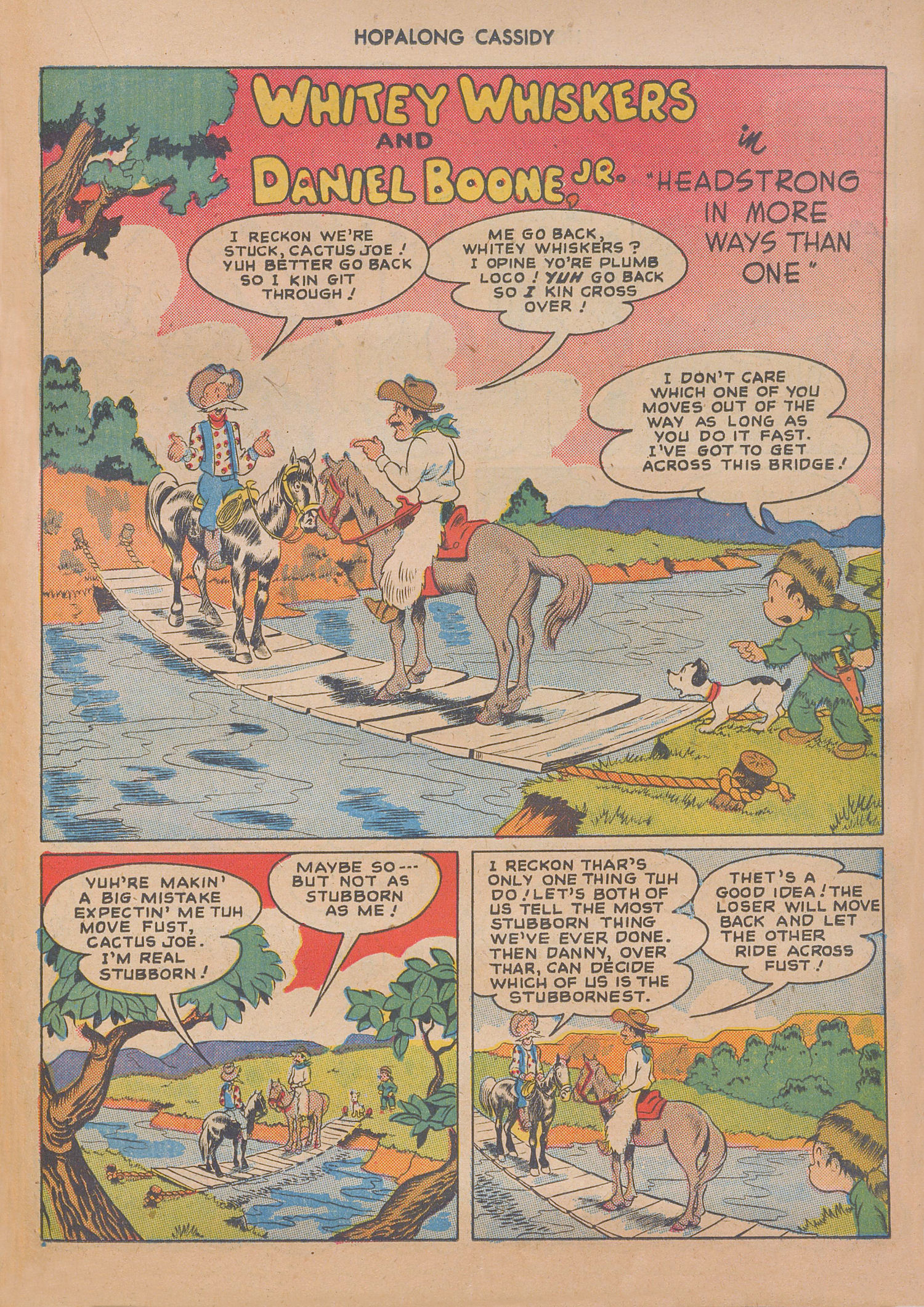 Read online Hopalong Cassidy comic -  Issue #25 - 37