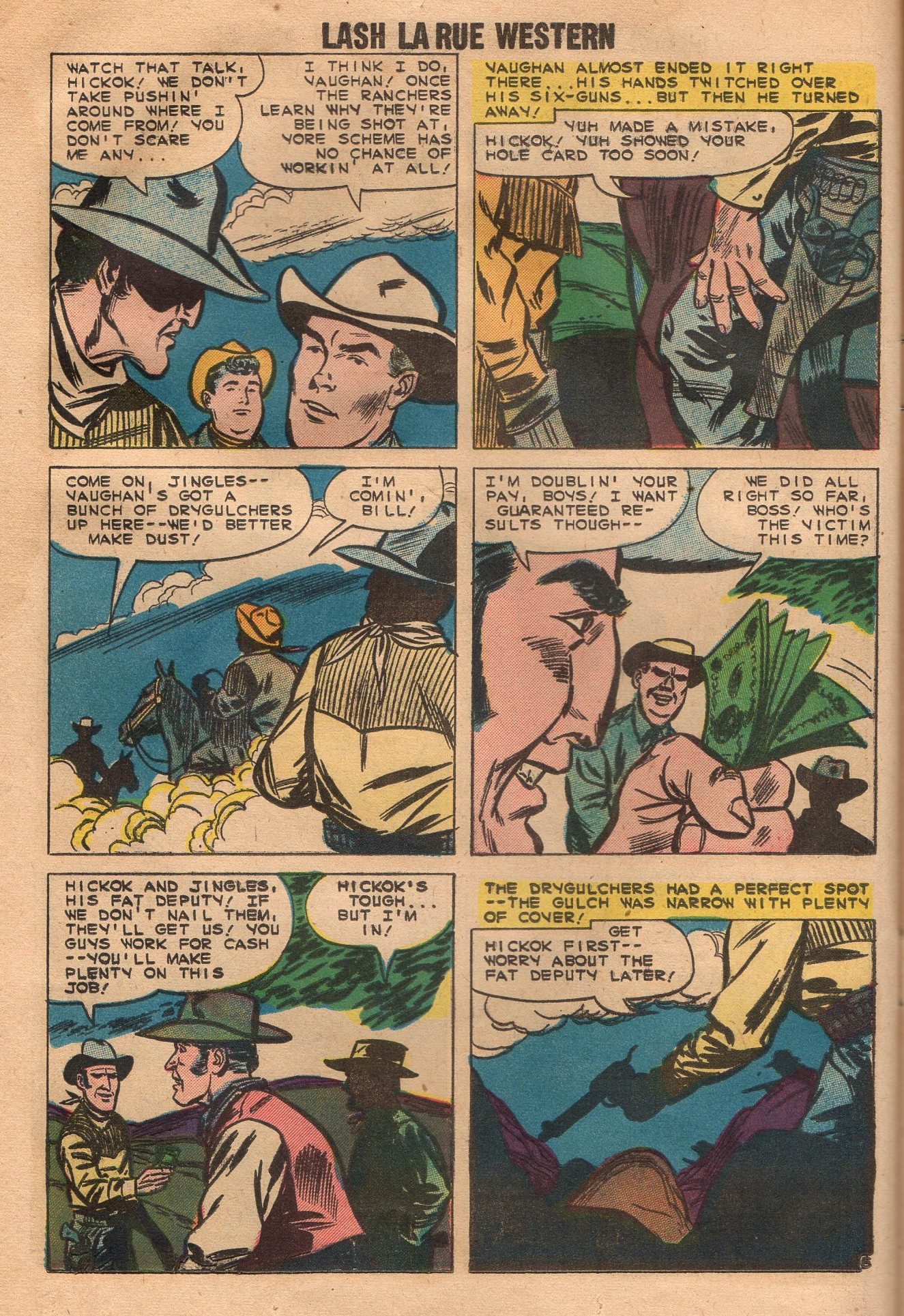 Read online Lash Larue Western (1949) comic -  Issue #77 - 26