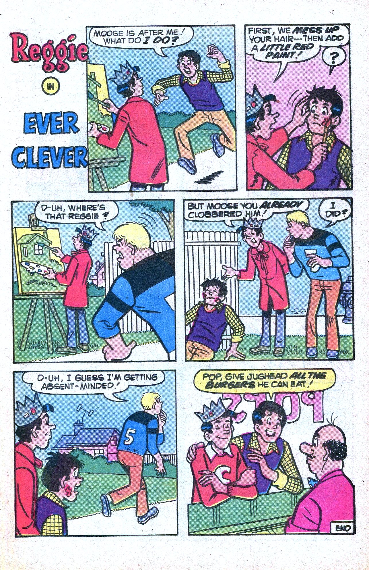 Read online Reggie's Wise Guy Jokes comic -  Issue #48 - 23