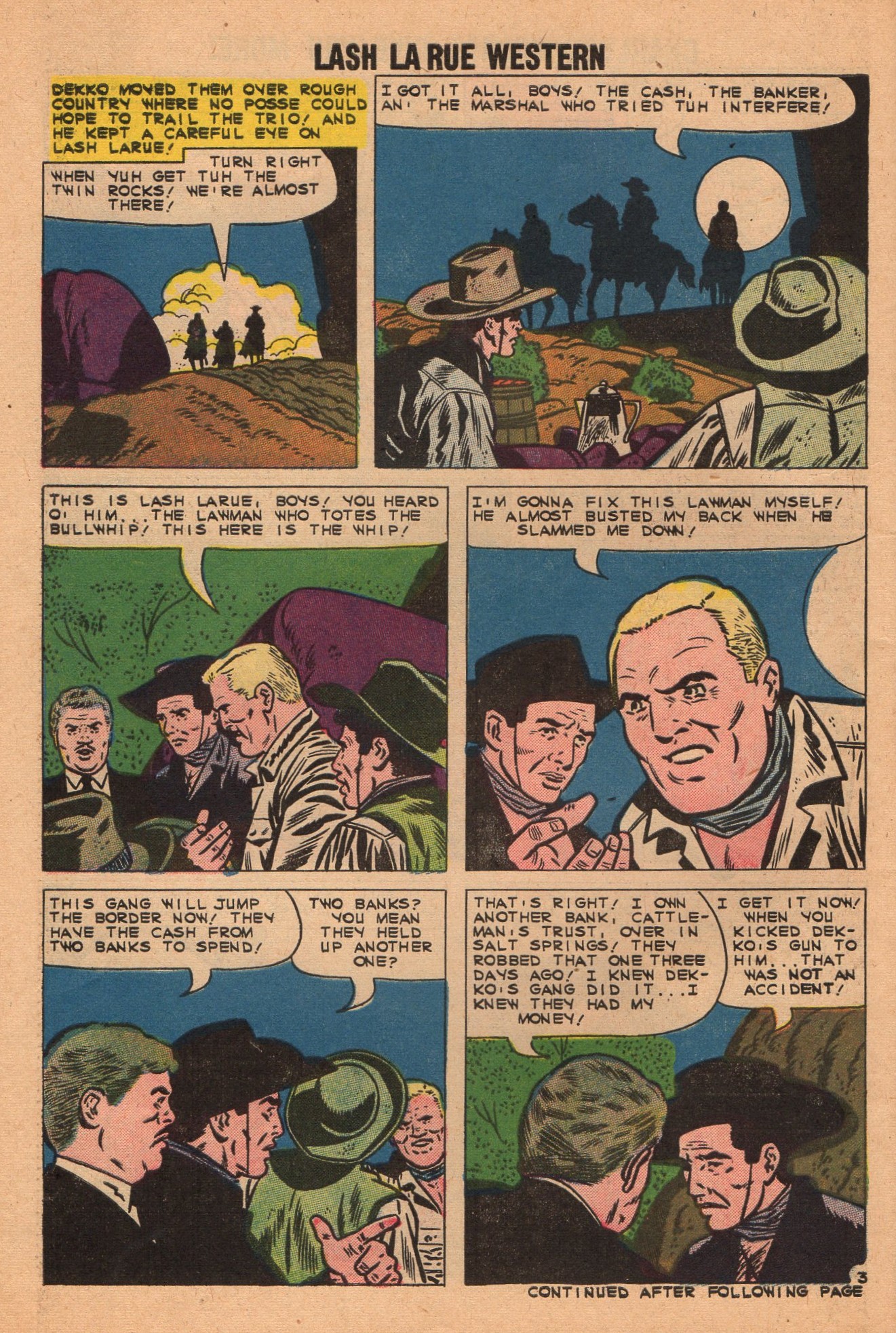 Read online Lash Larue Western (1949) comic -  Issue #78 - 30