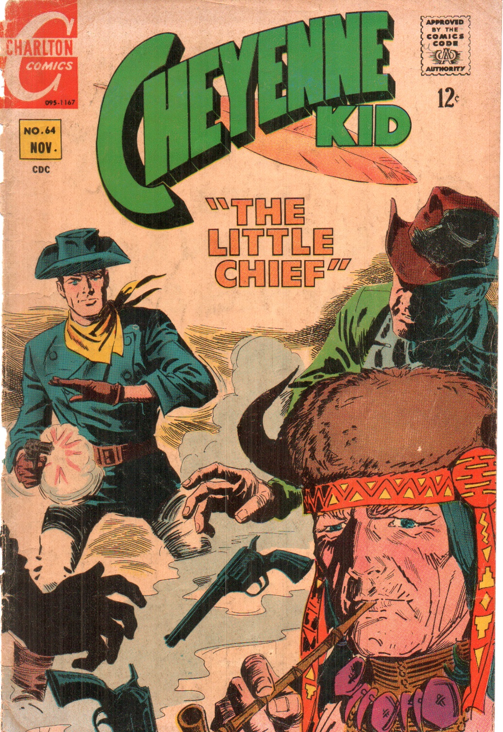 Read online Cheyenne Kid comic -  Issue #64 - 1
