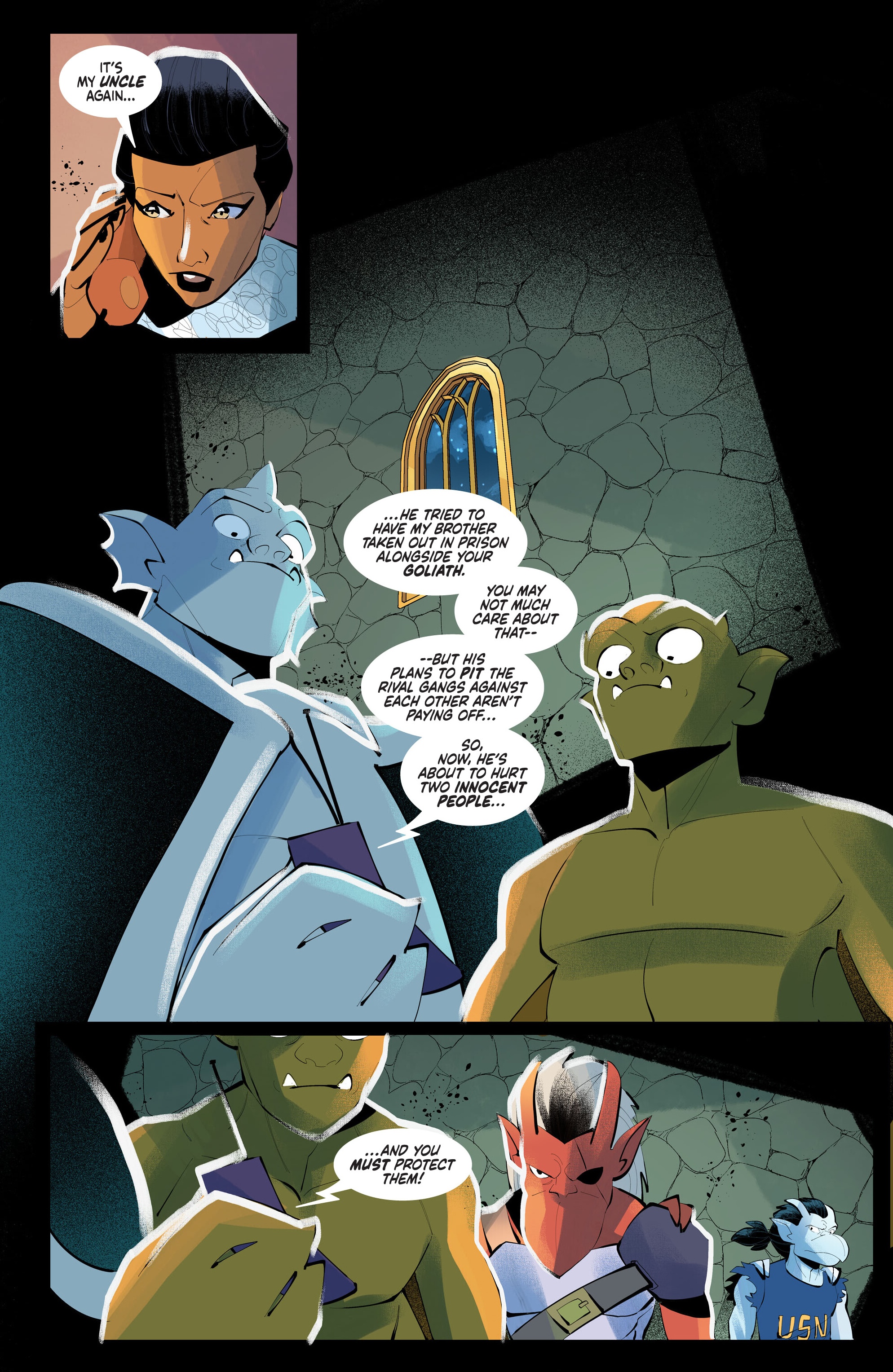 Read online Gargoyles (2022) comic -  Issue #11 - 11
