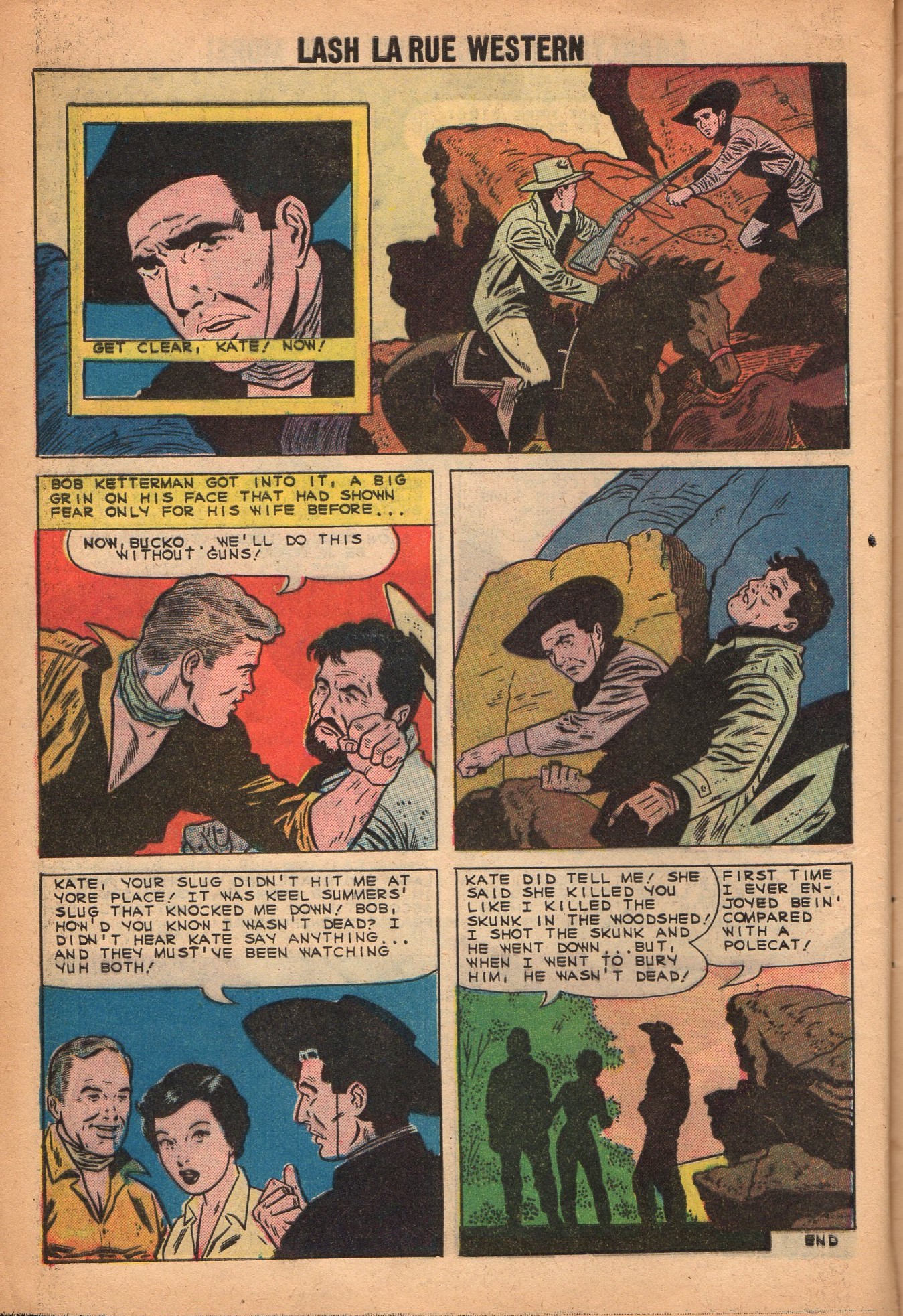 Read online Lash Larue Western (1949) comic -  Issue #81 - 8