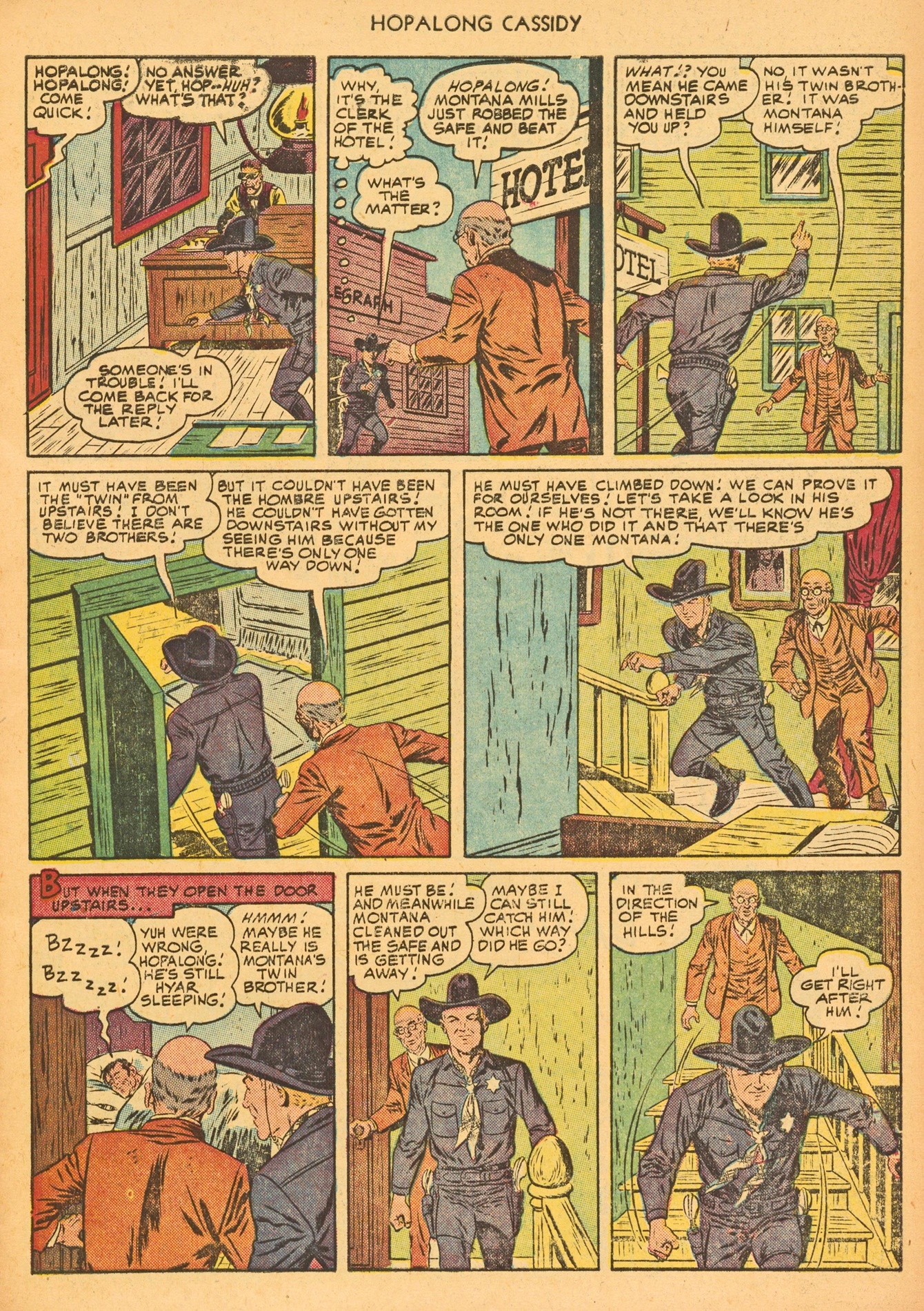 Read online Hopalong Cassidy comic -  Issue #62 - 7