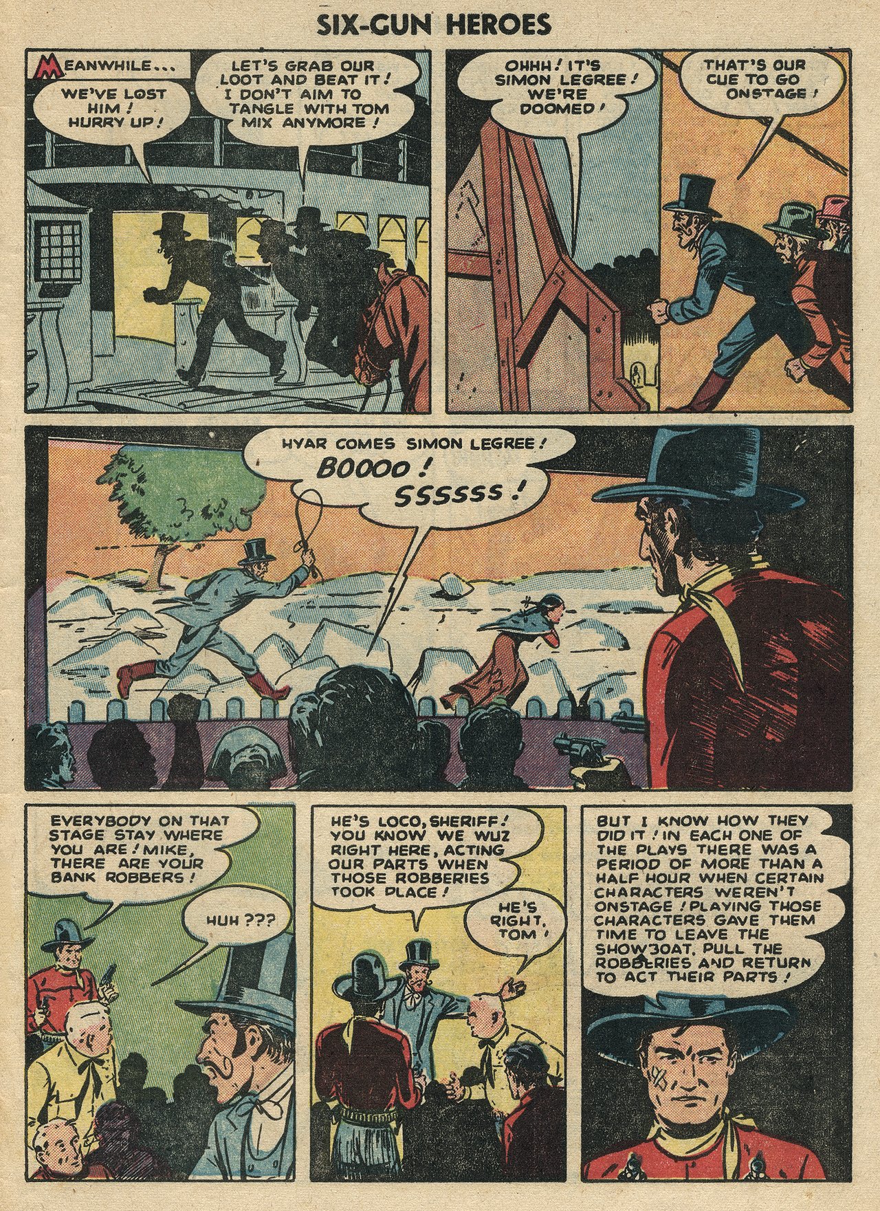 Read online Six-Gun Heroes comic -  Issue #27 - 31