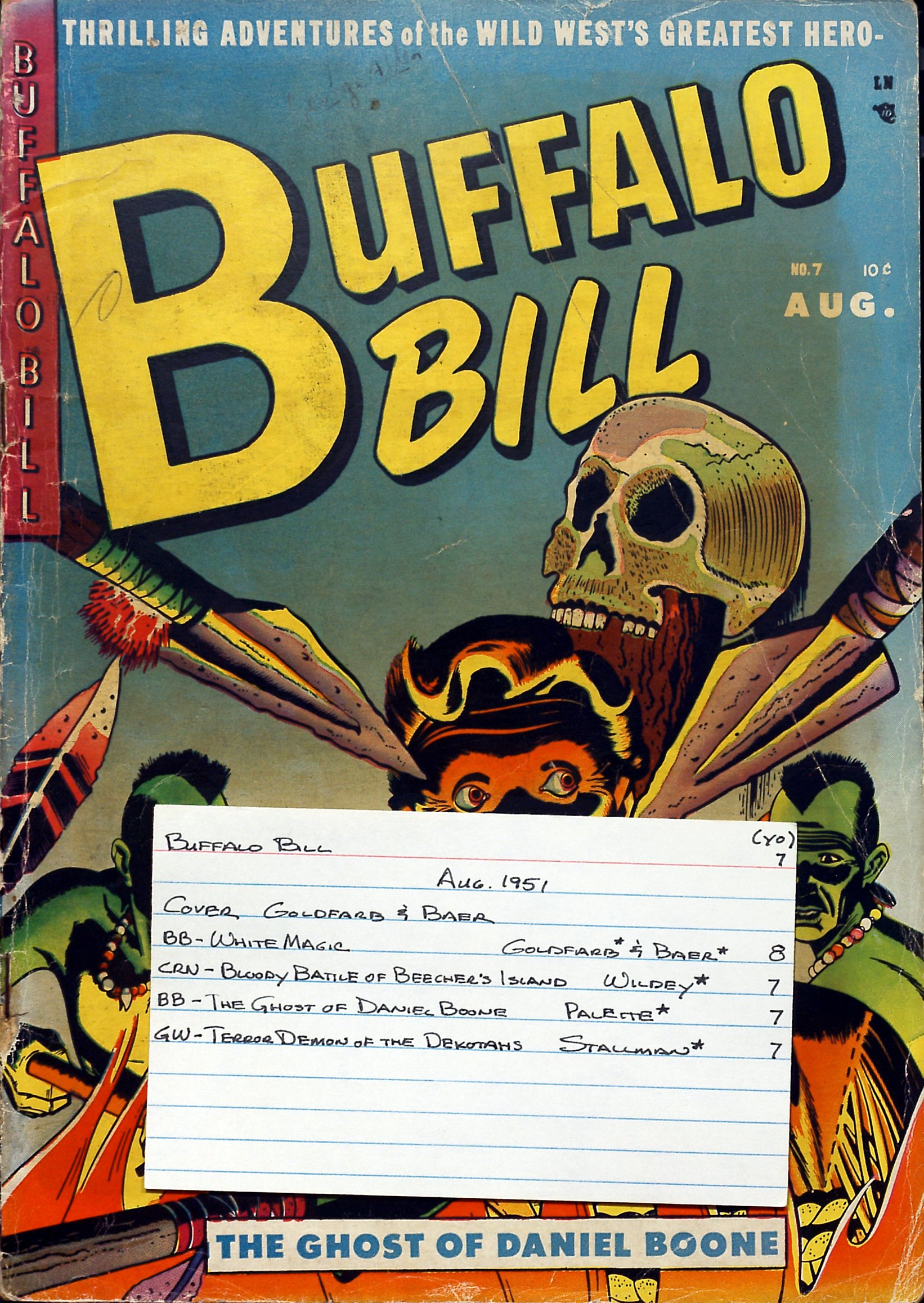 Read online Buffalo Bill comic -  Issue #7 - 37