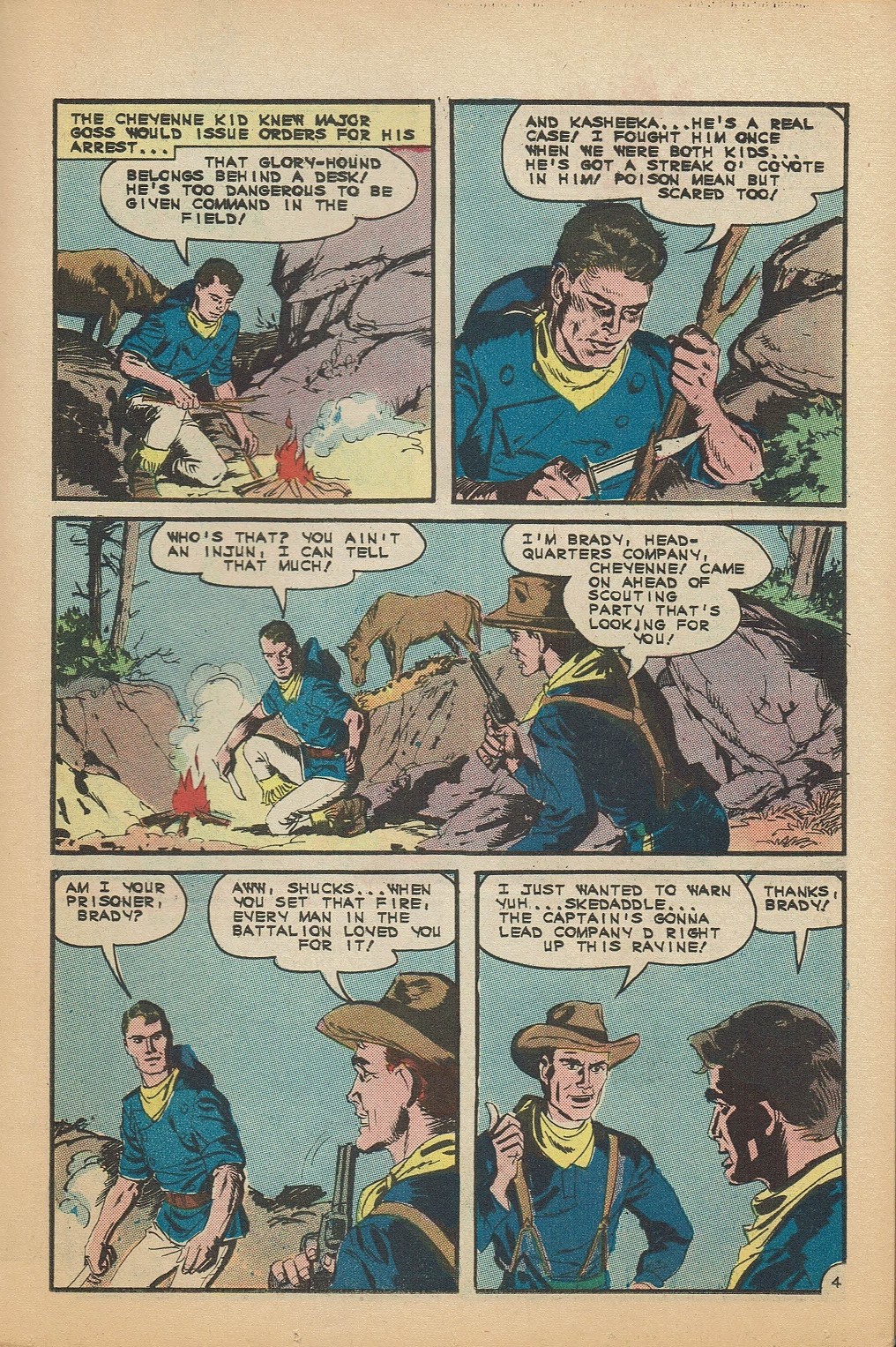 Read online Cheyenne Kid comic -  Issue #54 - 19