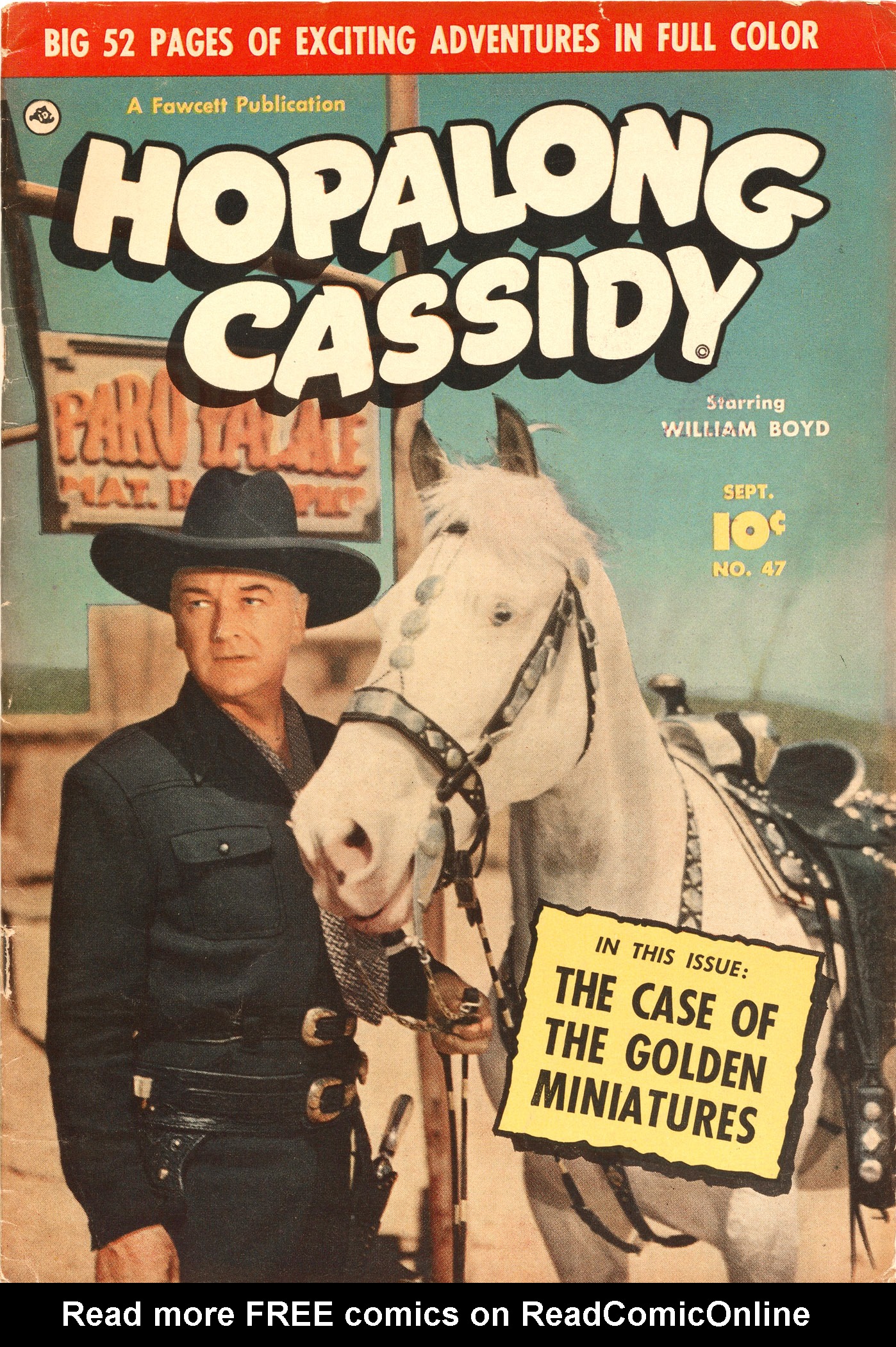 Read online Hopalong Cassidy comic -  Issue #47 - 1